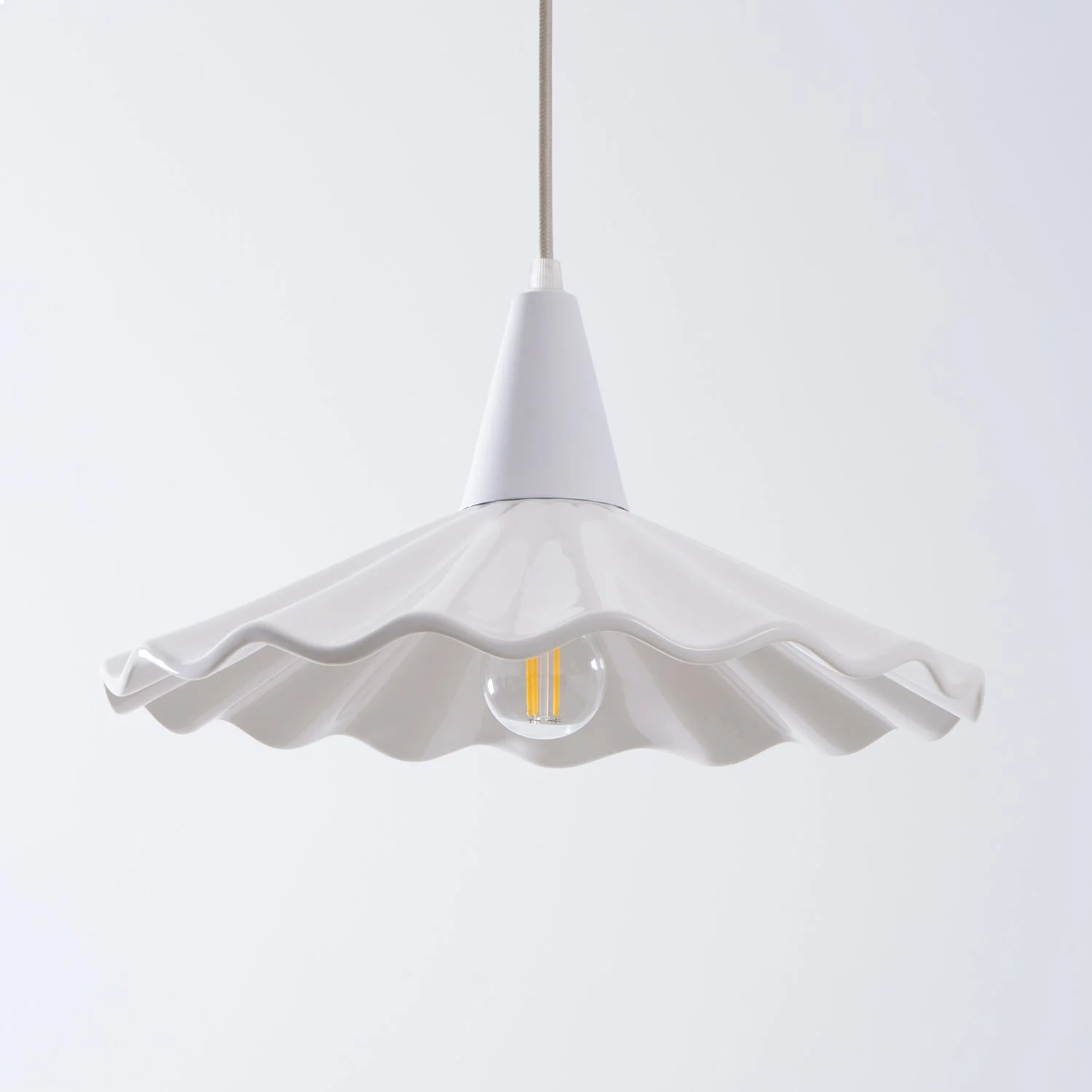 Christie Modern Ceramic Pendant Light - Image 23