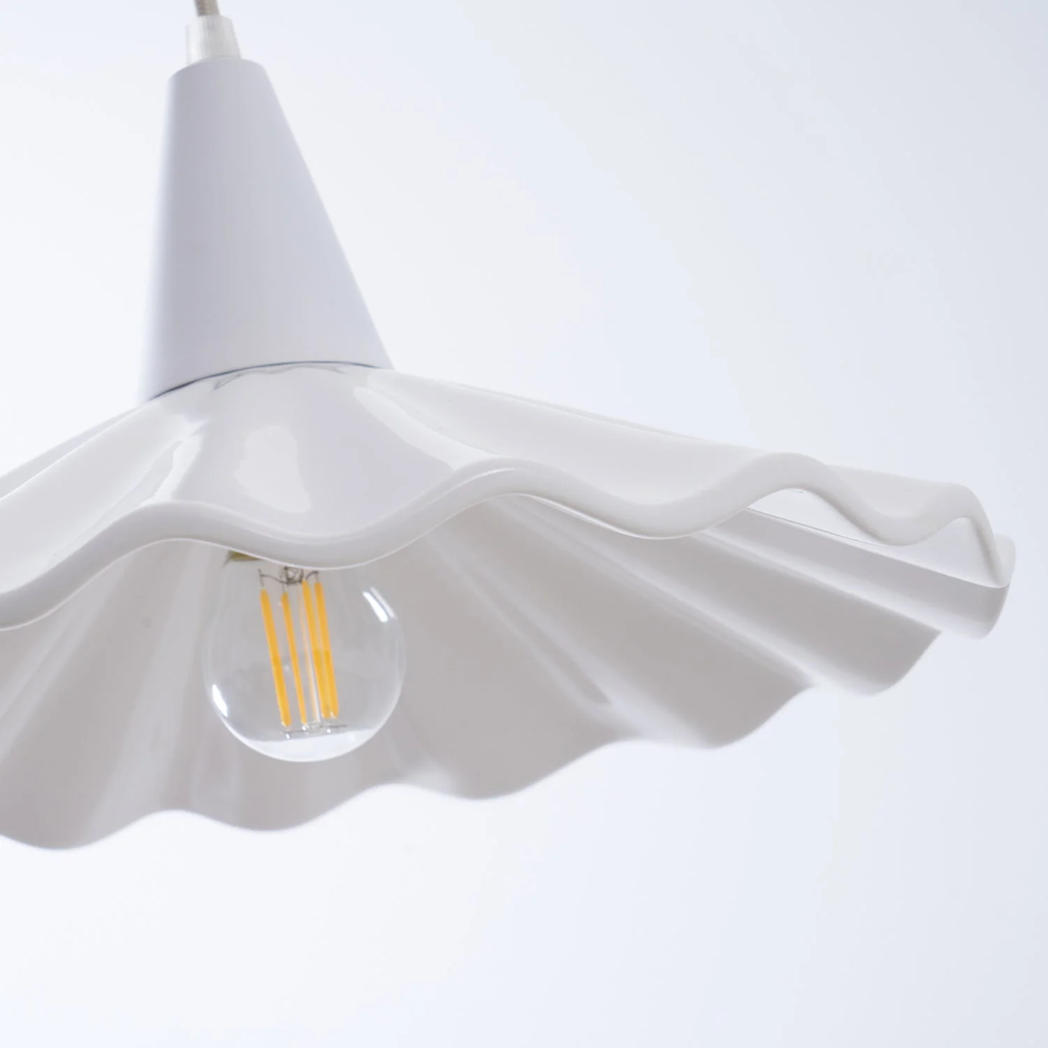 Christie Modern Ceramic Pendant Light - Image 25