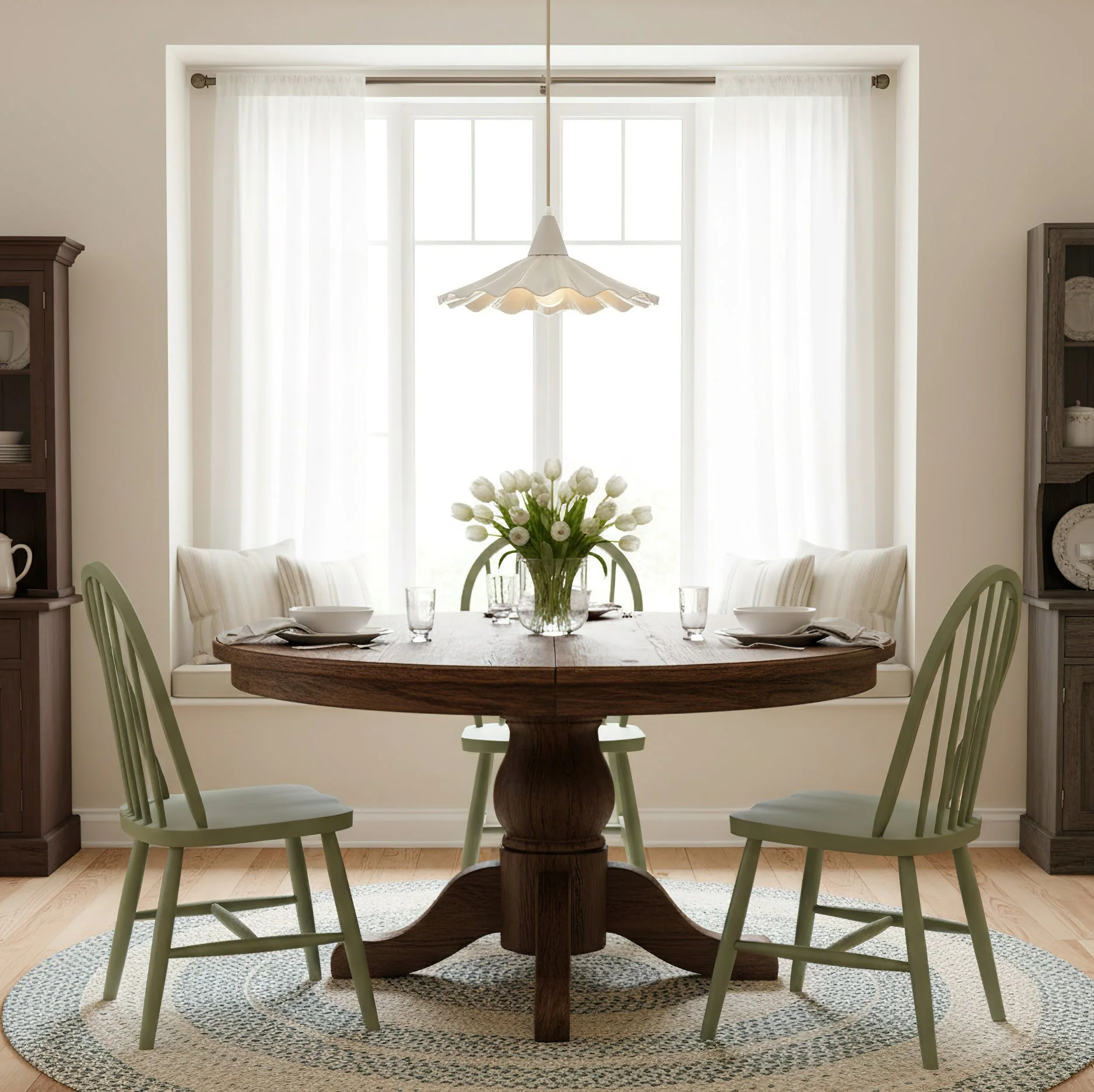 Christie Modern Ceramic Pendant Light - Image 9