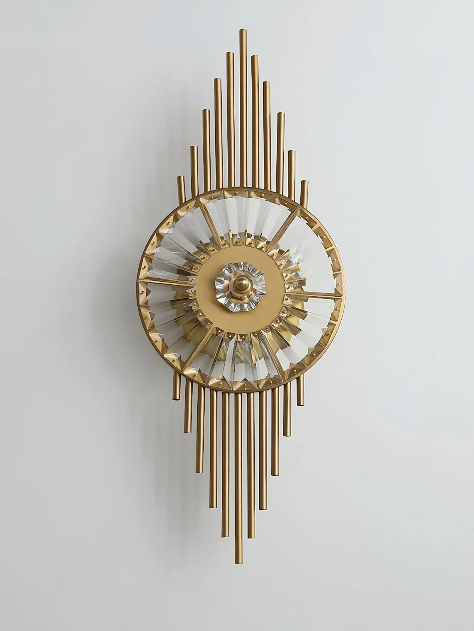 Cilirel Postmodern Luxury Gear Gold Crystal Wall Light - Image 3