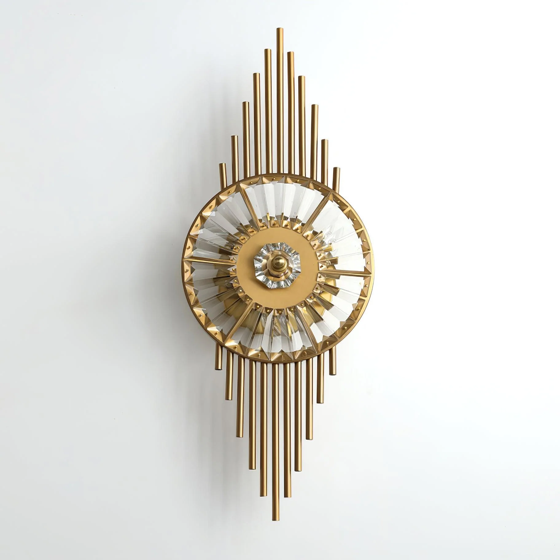 Cilirel Postmodern Luxury Gear Gold Crystal Wall Light - Image 5