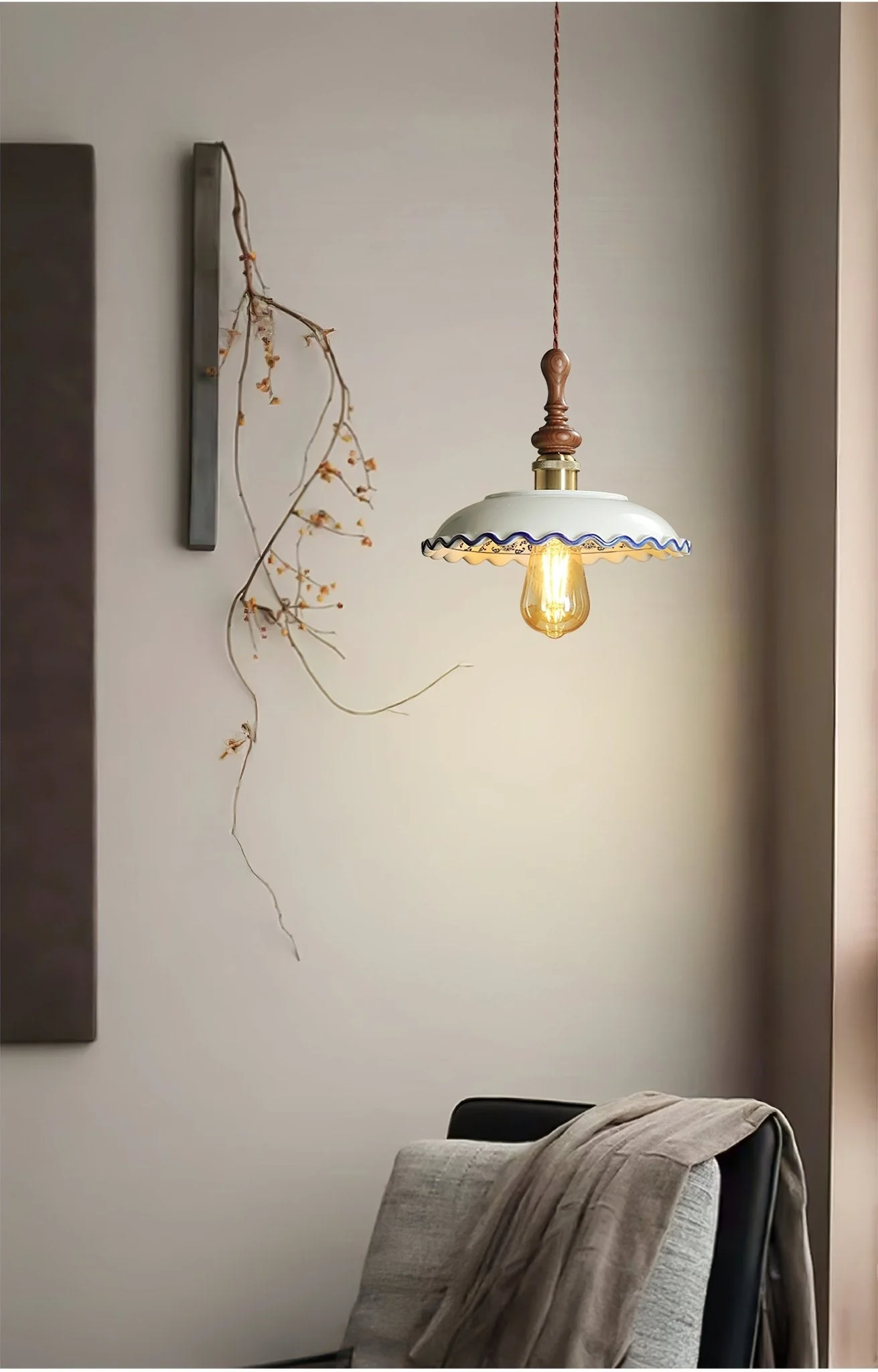 Ciraeor Delft Ceramic Pendant Light - Image 15