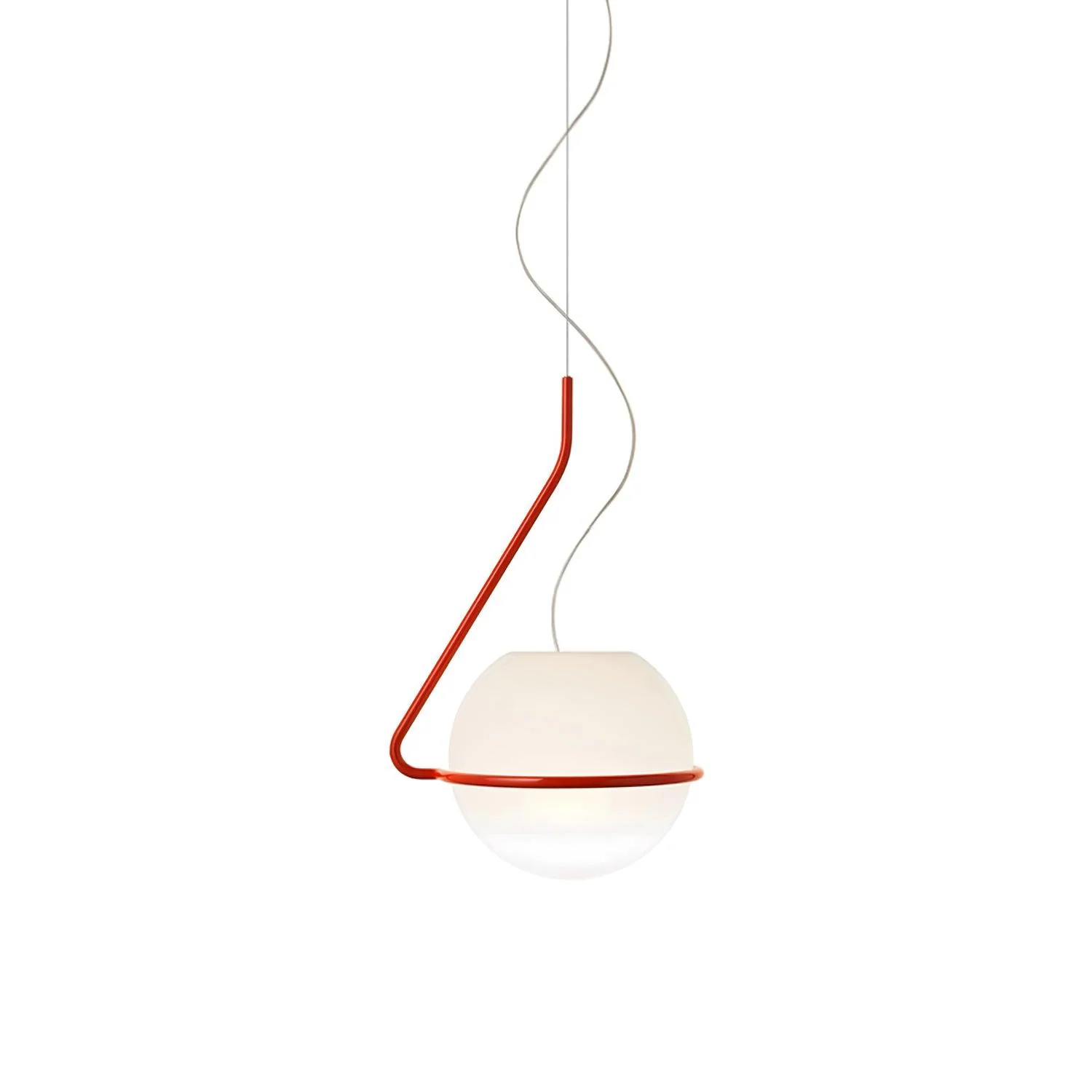 Circular Minimalist Glass Pendant Lamp - Image 11