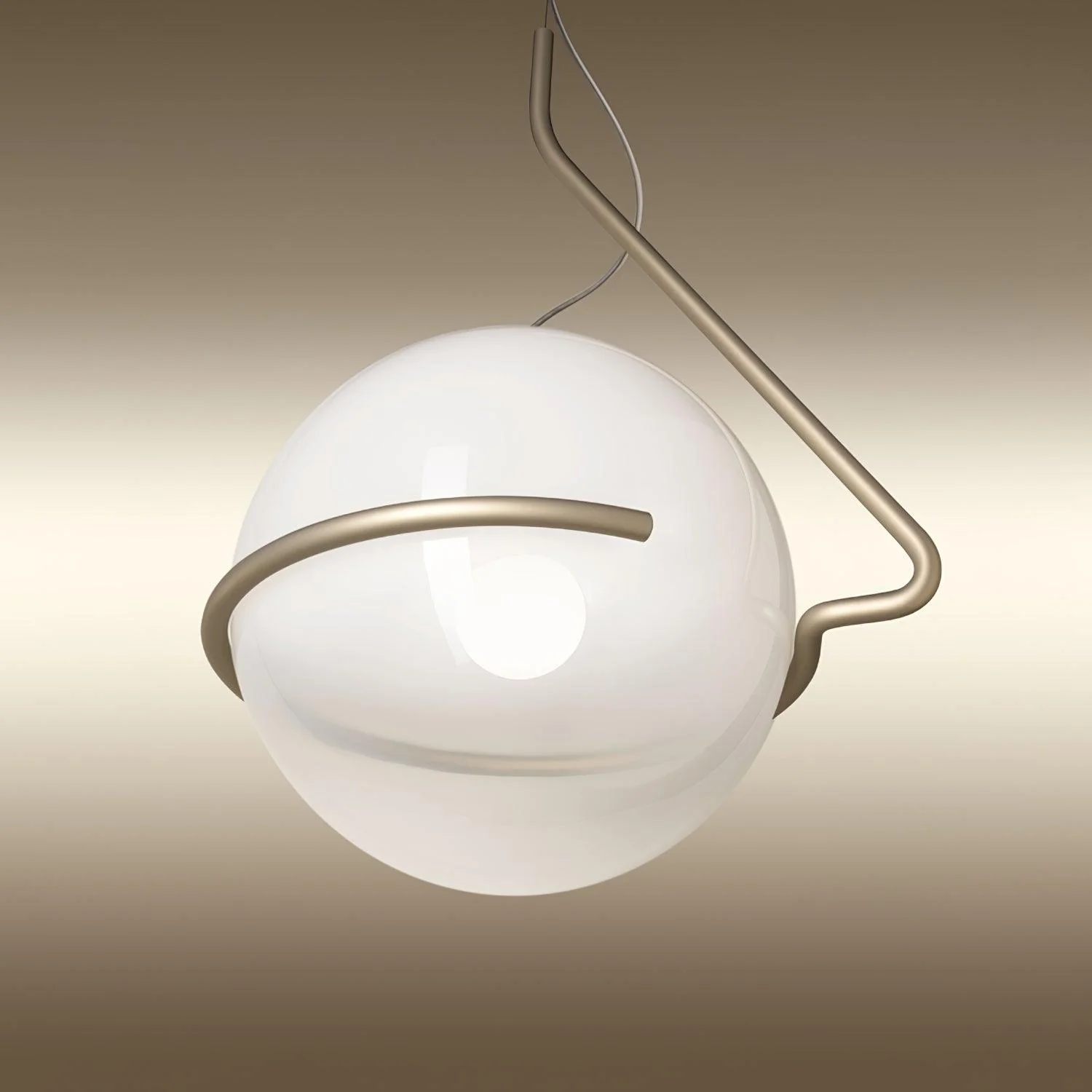 Circular Minimalist Glass Pendant Lamp - Image 15