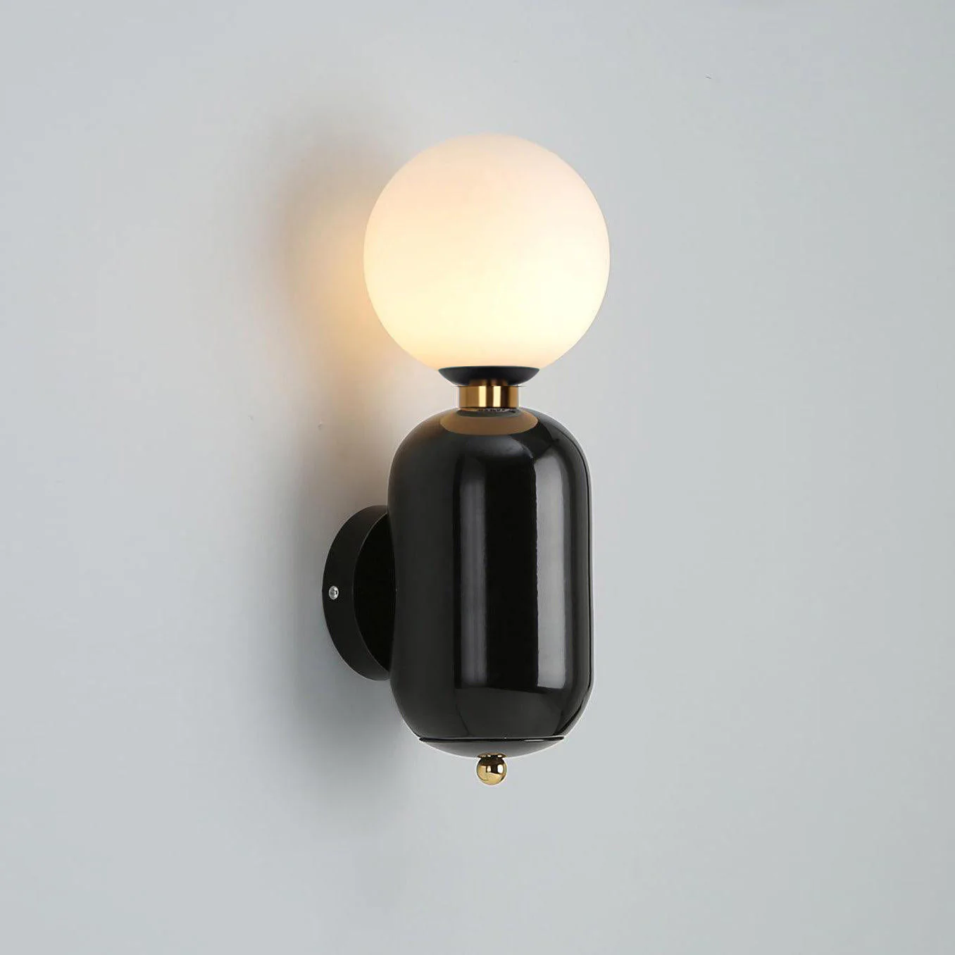 Circus Modern Minimalist Glass Wall Light - Image 4