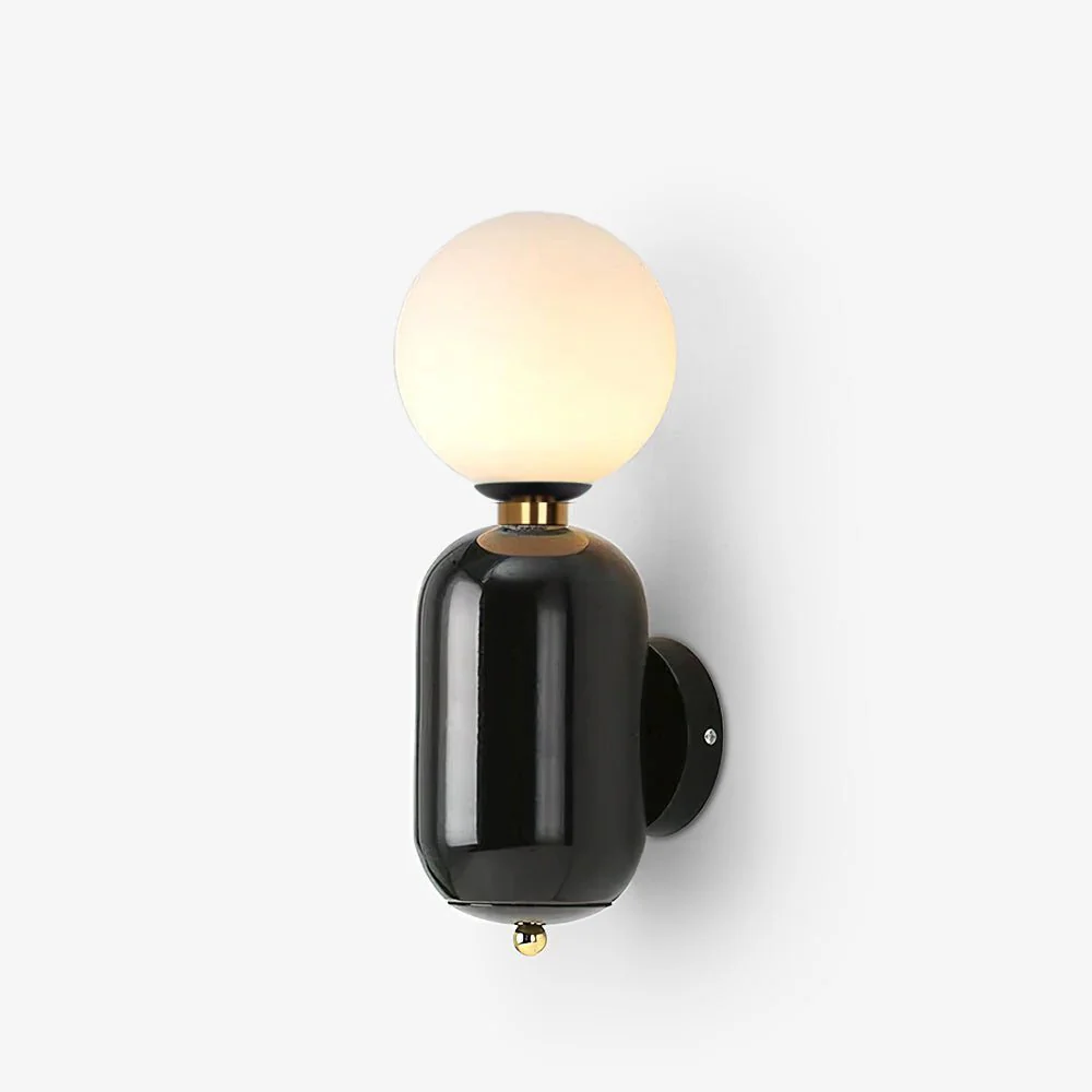 Circus Modern Minimalist Glass Wall Light - Image 5