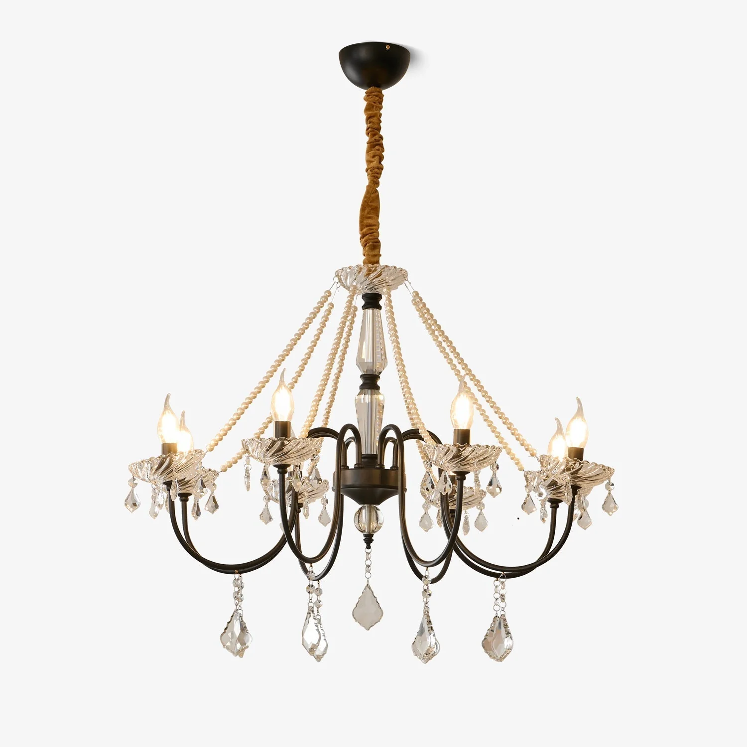 Cisoren Postmodern Luxury Pearls Crystal Chandelier