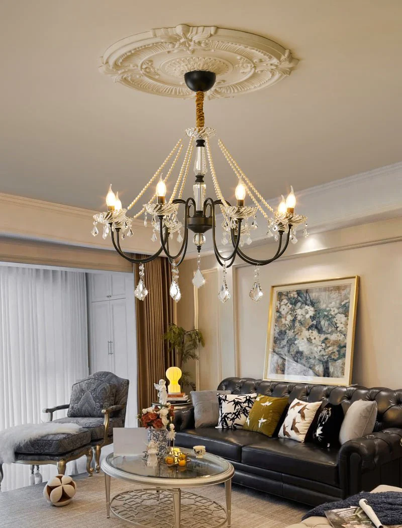 Cisoren Postmodern Luxury Pearls Crystal Chandelier - Image 6