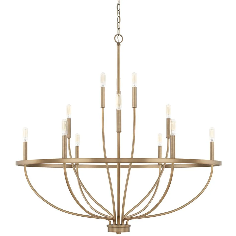 Cisoriel Classic Brass Chandelier - Image 17