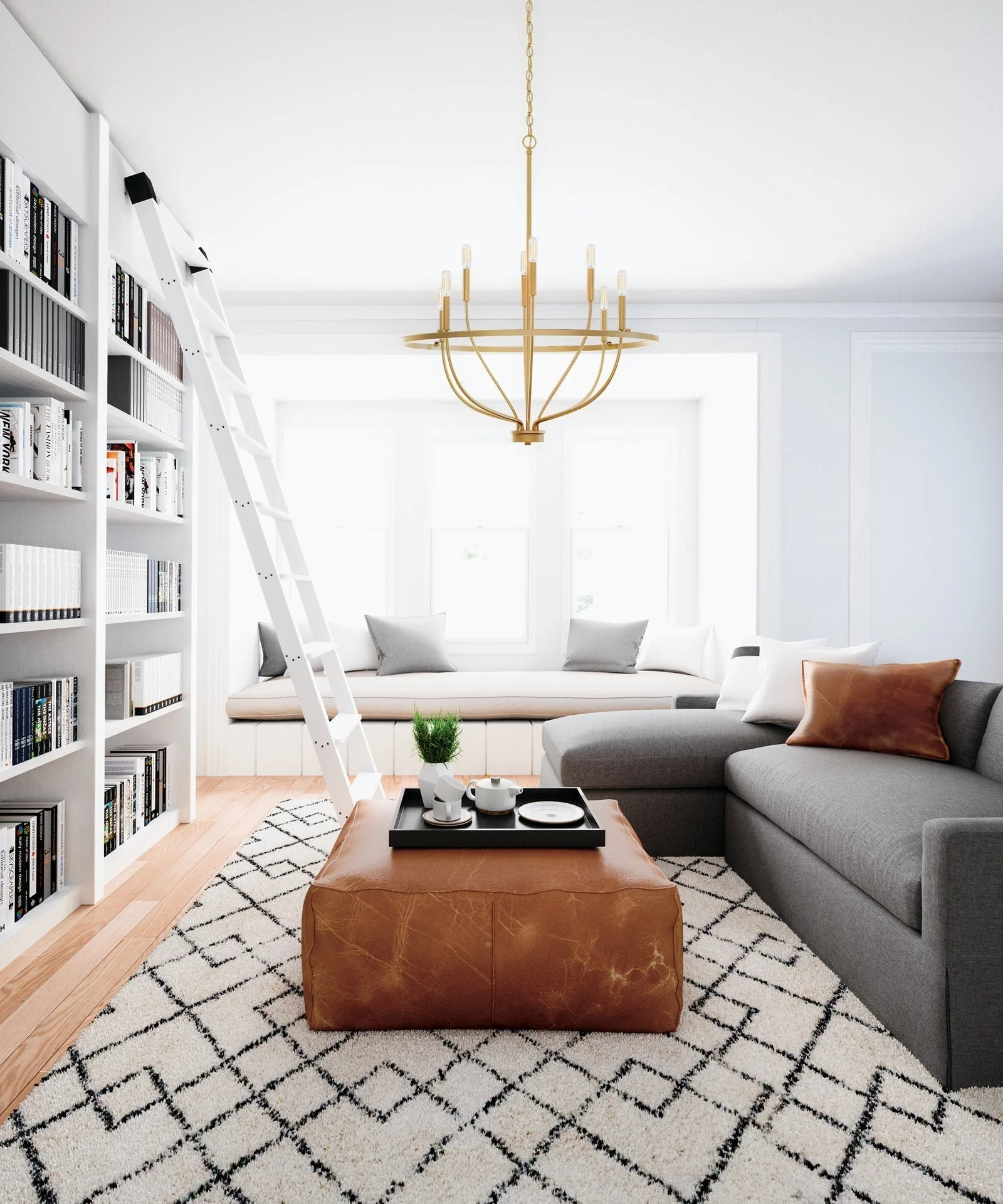 Cisoriel Classic Brass Chandelier - Image 26