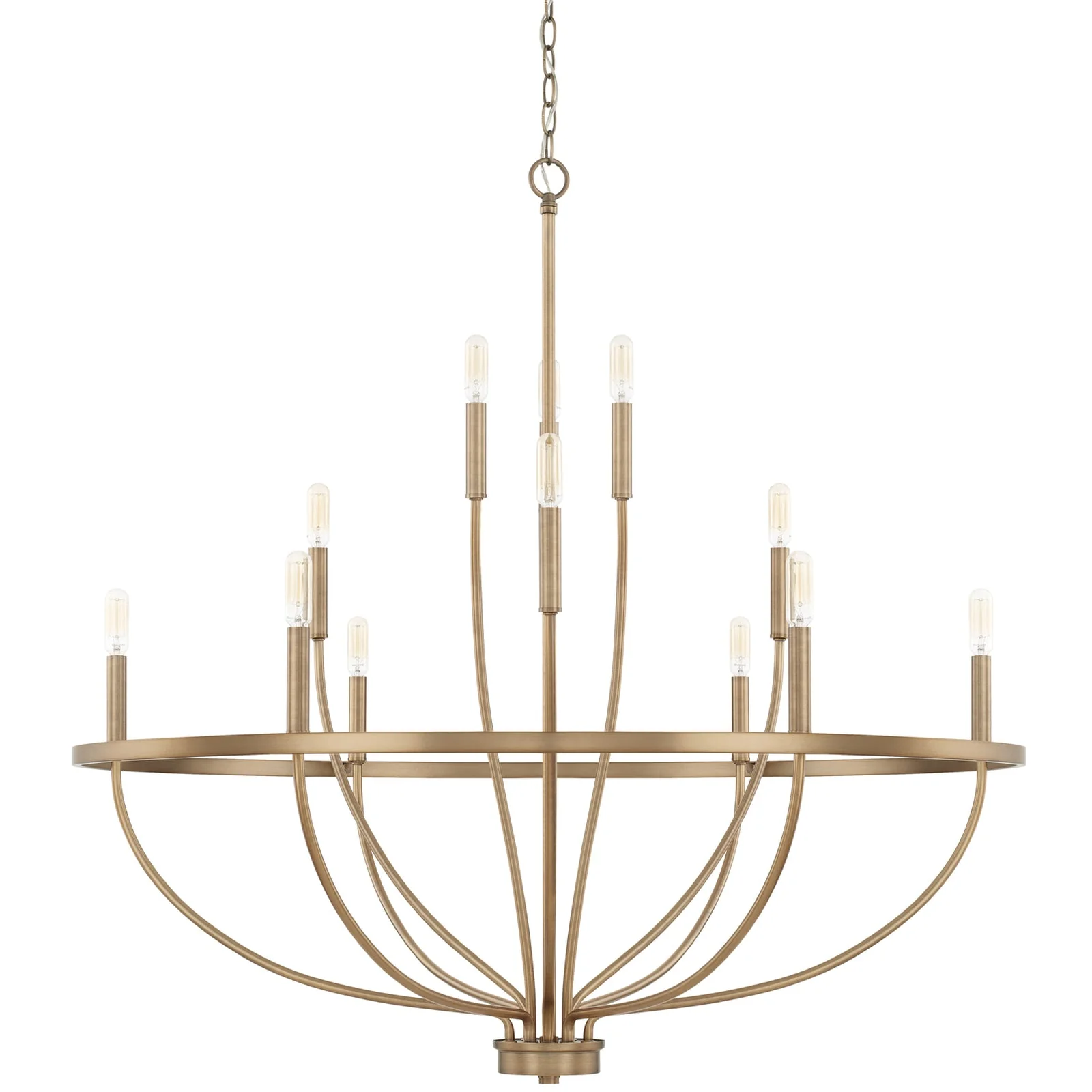 Cisoriel Classic Brass Chandelier - Image 5
