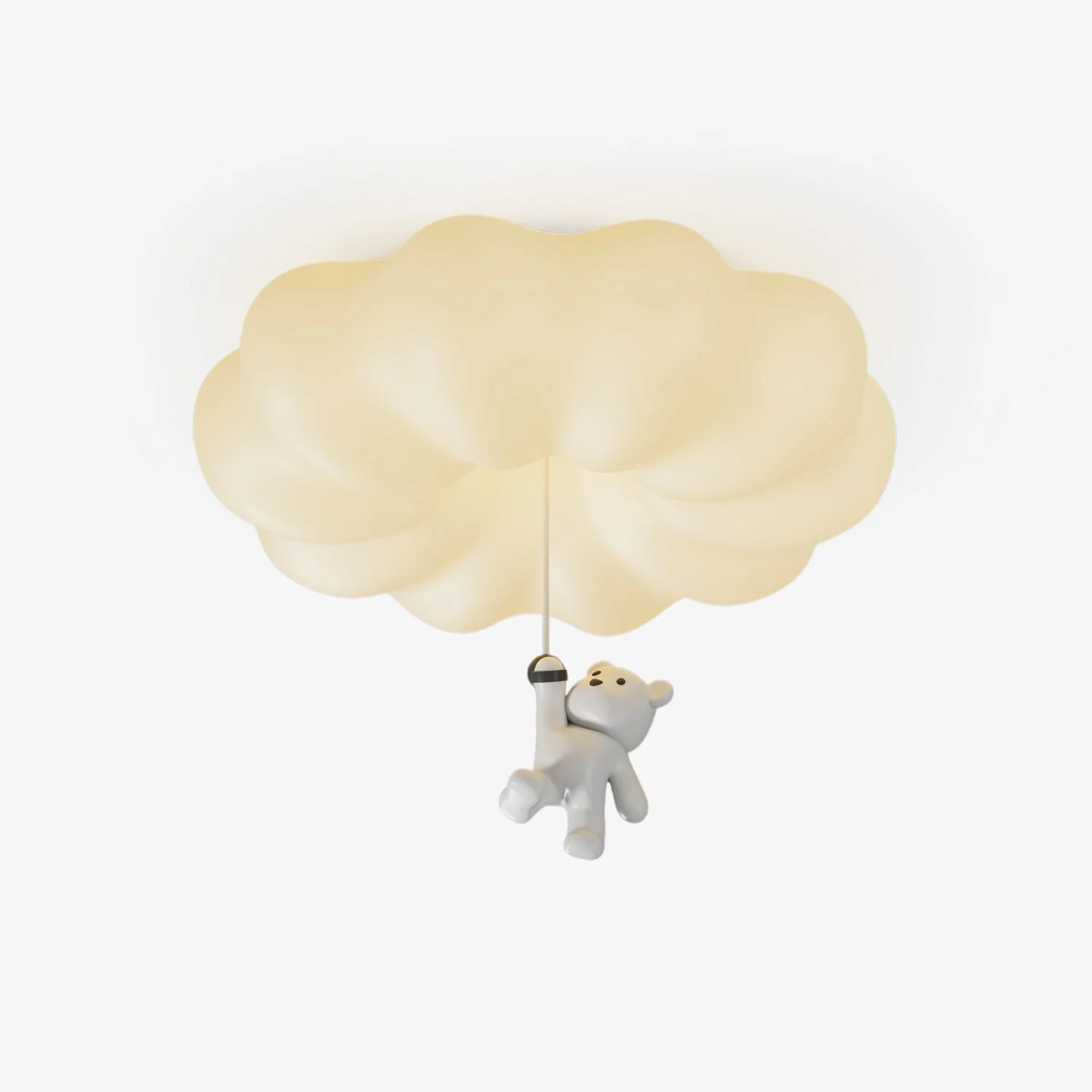 Civarion Classic Cloud Bear Resin Ceiling Light - Image 13