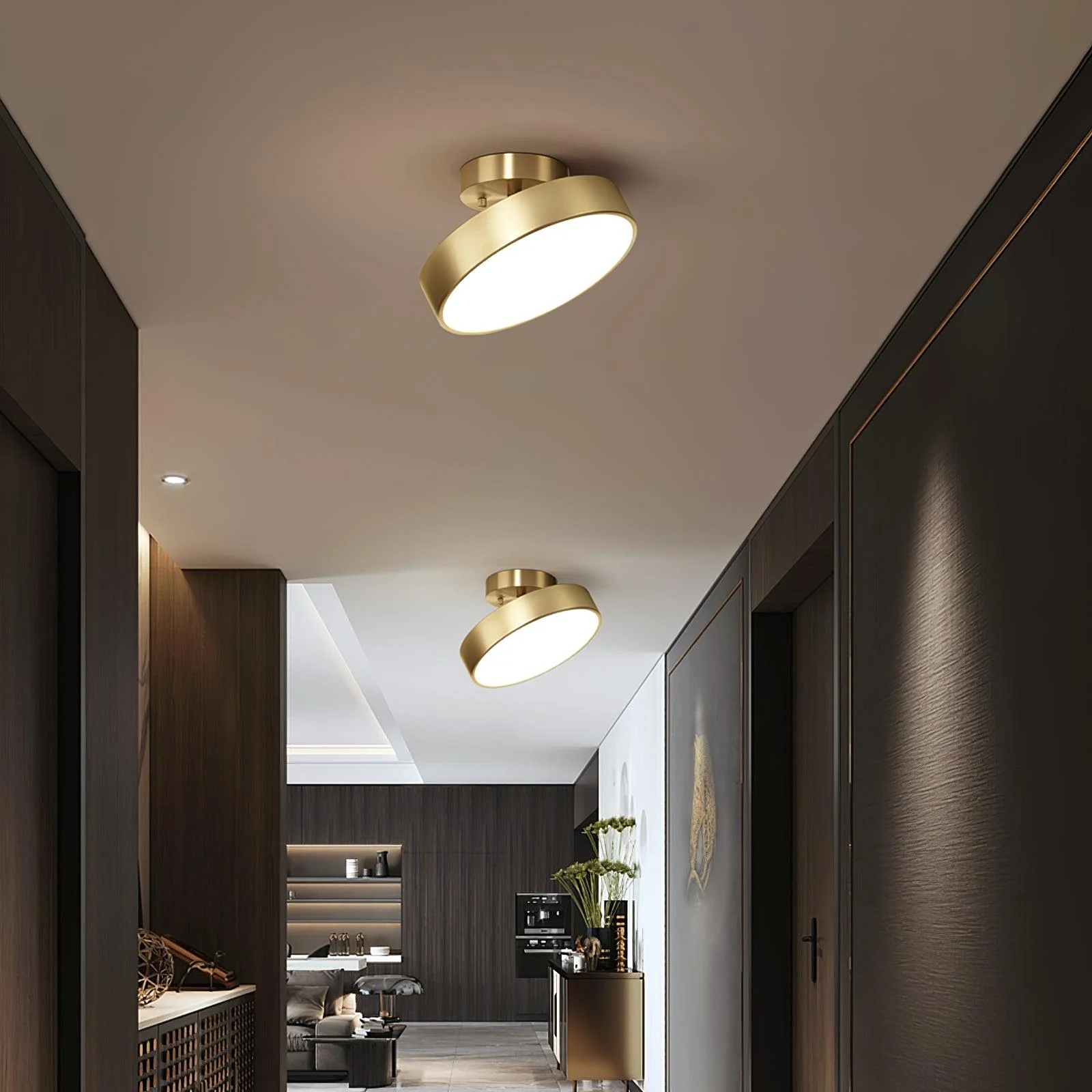 Cizorila Modern Minimalist Rotating Ceiling Lamp - Image 10