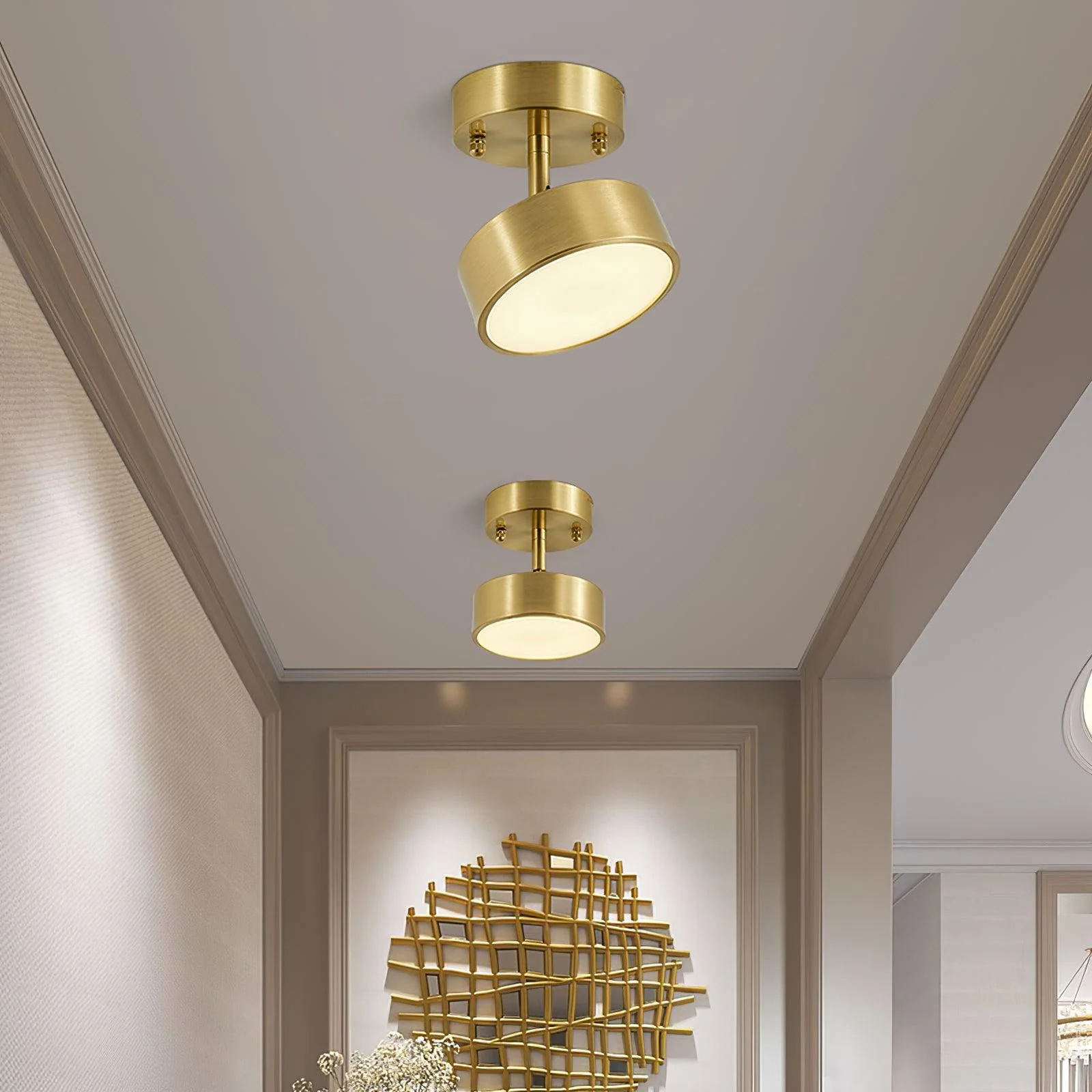Cizorila Modern Minimalist Rotating Ceiling Lamp - Image 9