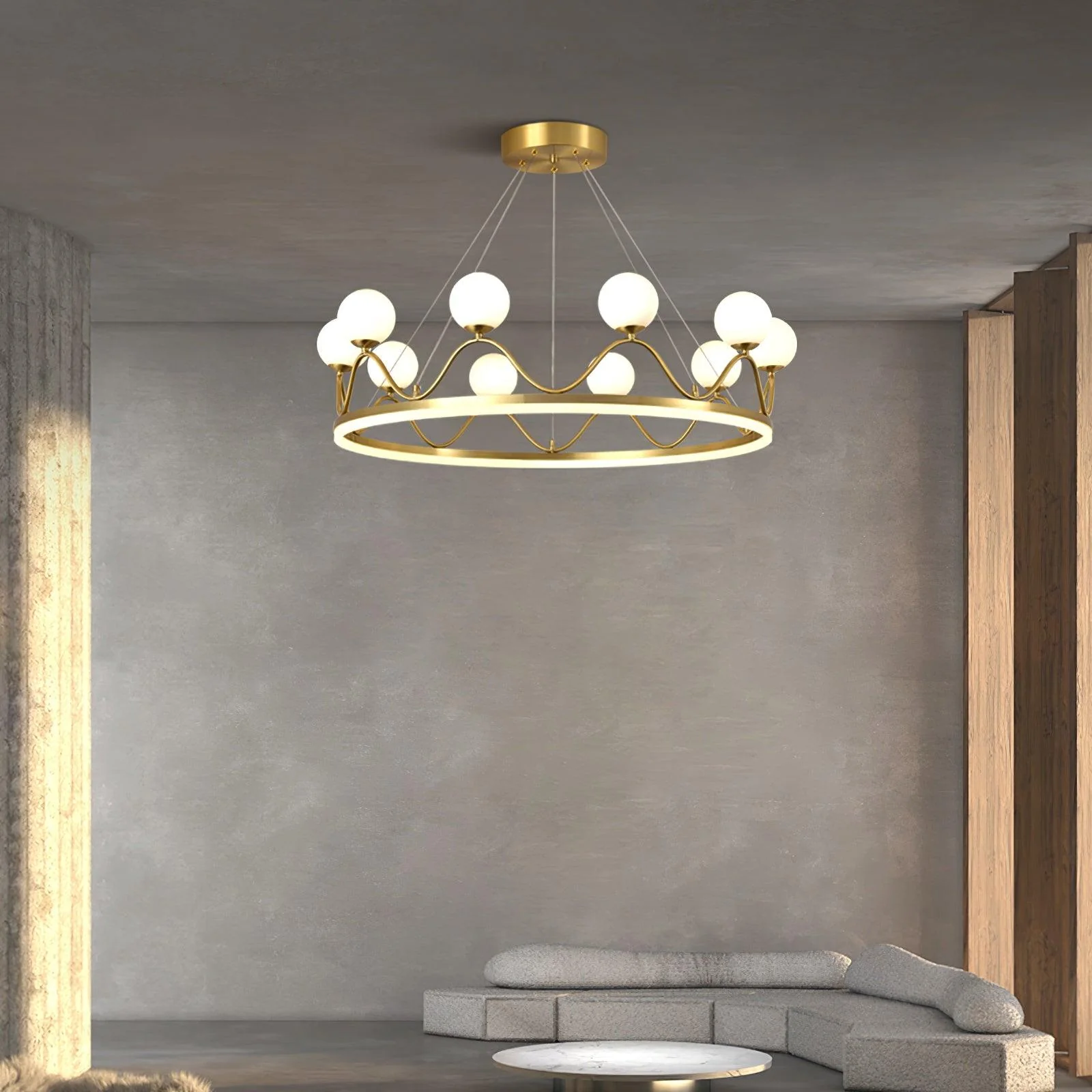 Clara Luxury Glass Chandelier - Image 14