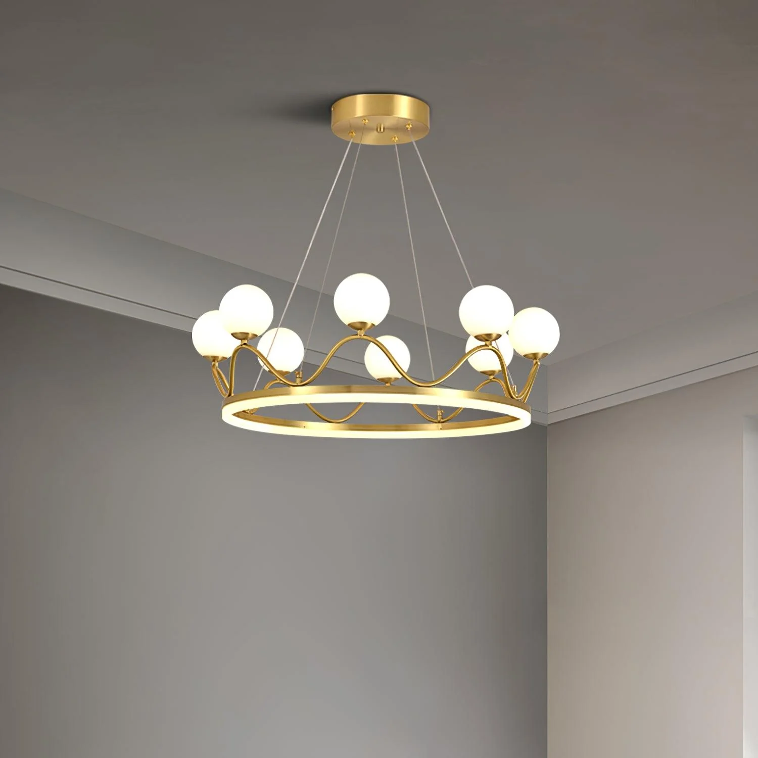 Clara Luxury Glass Chandelier - Image 17