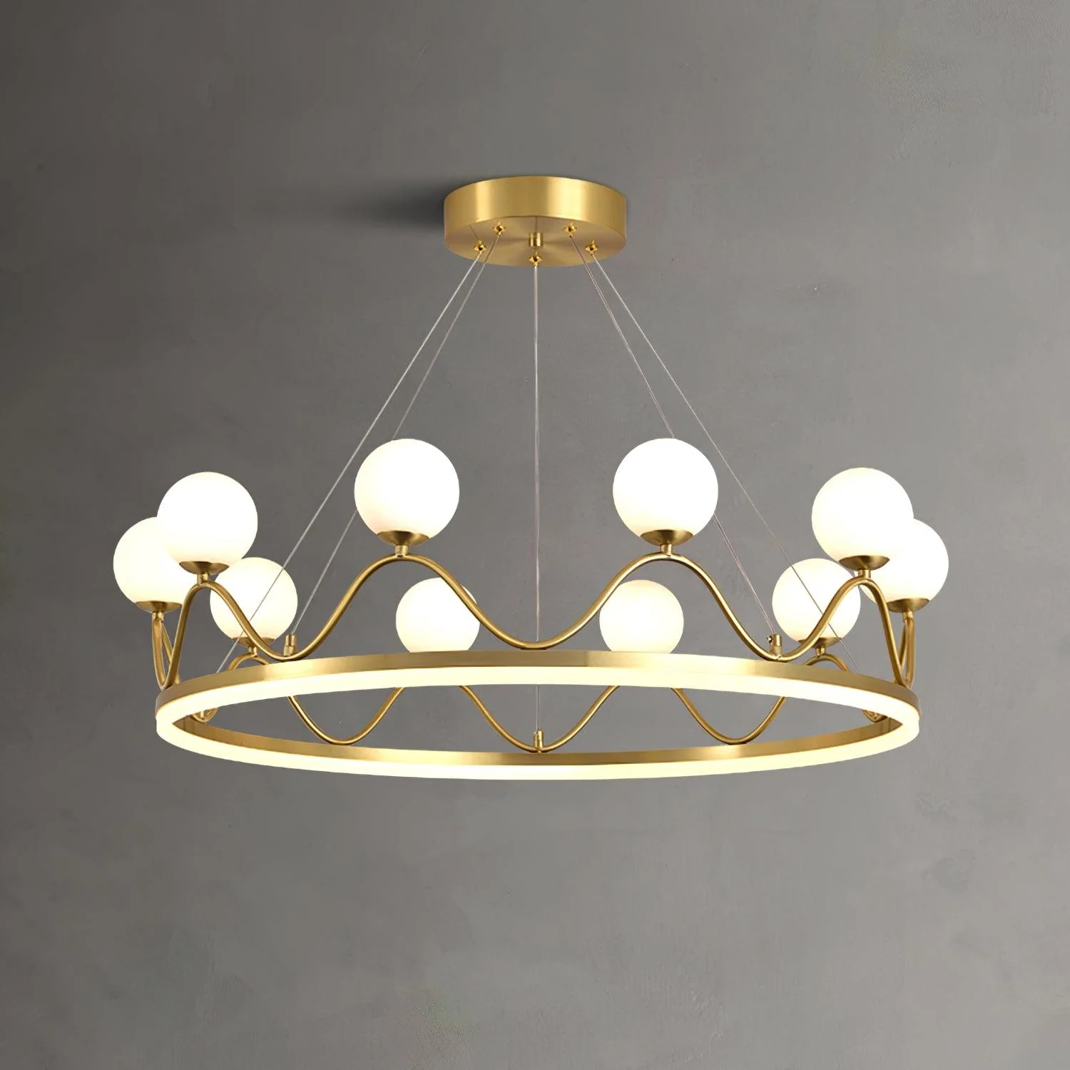Clara Luxury Glass Chandelier - Image 8