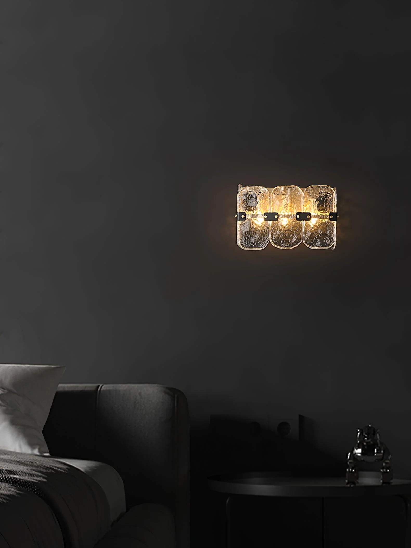 Clara Massive Glass Wall Sconces - Image 11