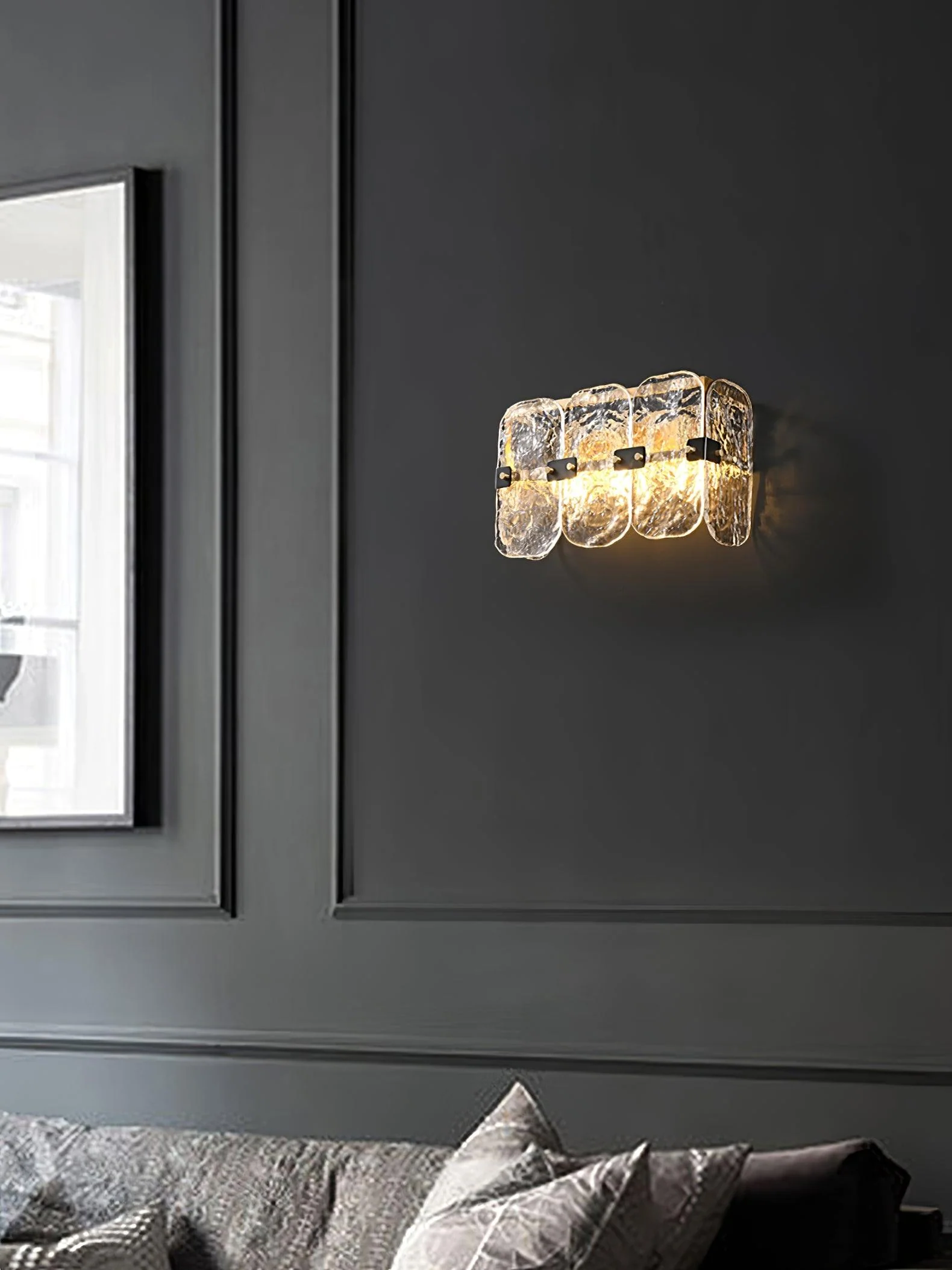Clara Massive Glass Wall Sconces - Image 2