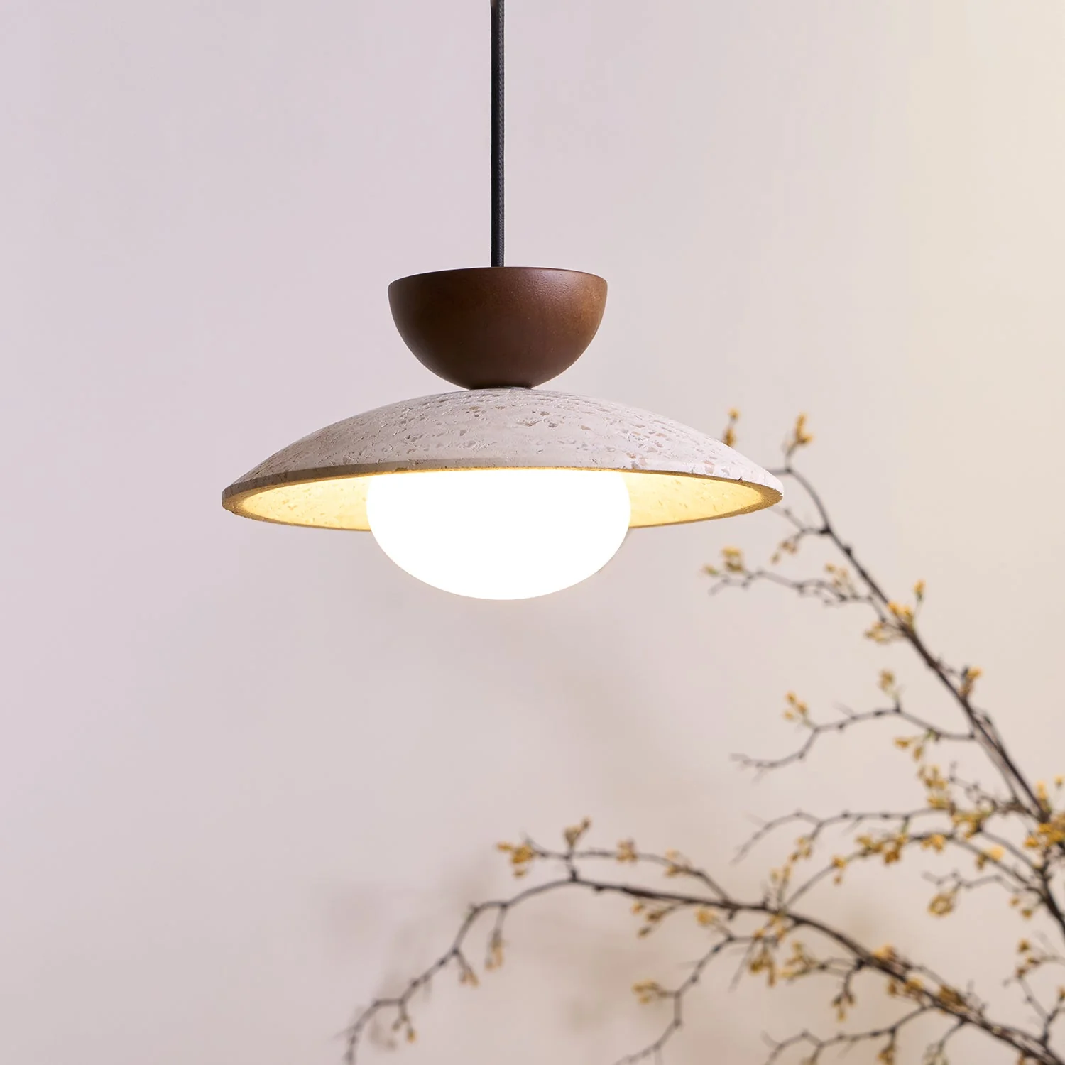 Cleo Travertine Pendant Lights - Image 14