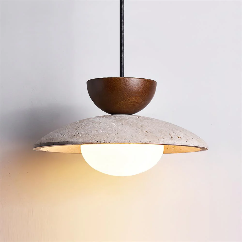 Cleo Travertine Pendant Lights - Image 4