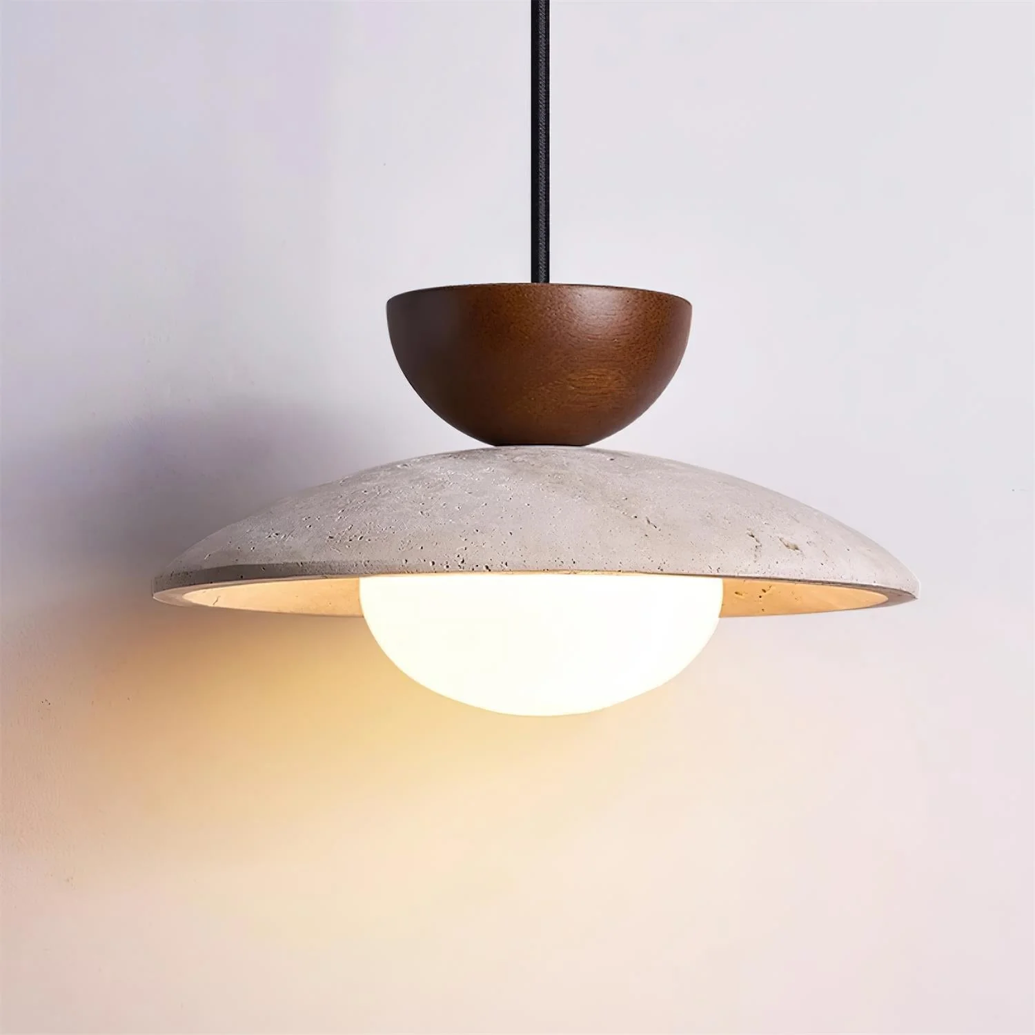 Cleo Travertine Pendant Lights - Image 5