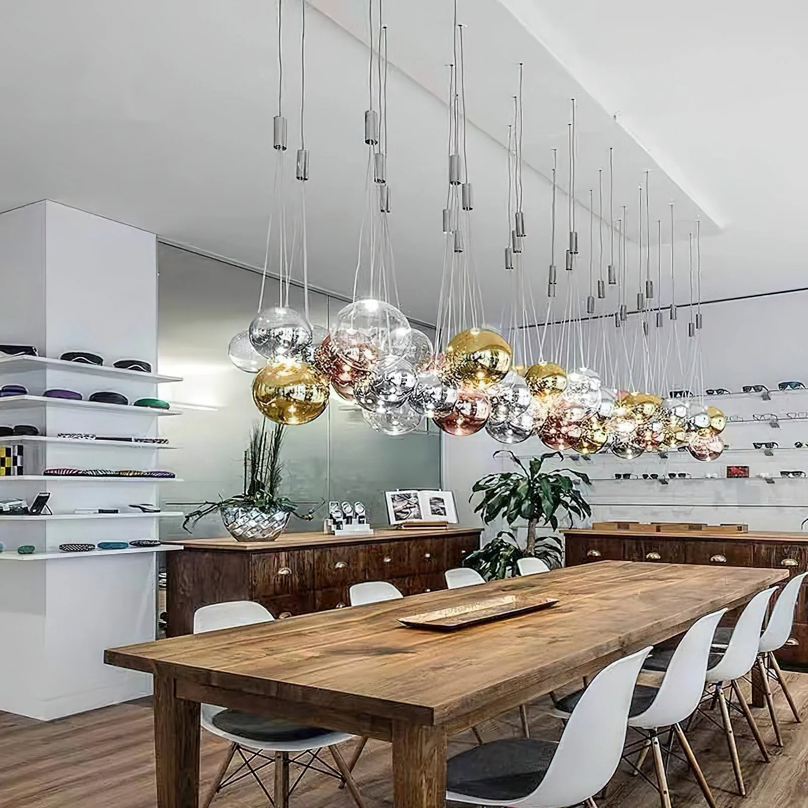 Cluster Modern Glass Pendant Light - Image 13