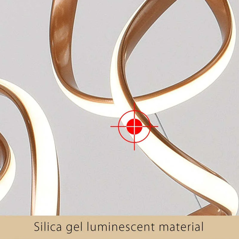 Clyra Modern Irregular Flower Pendant Light, 3 Colors - Image 13