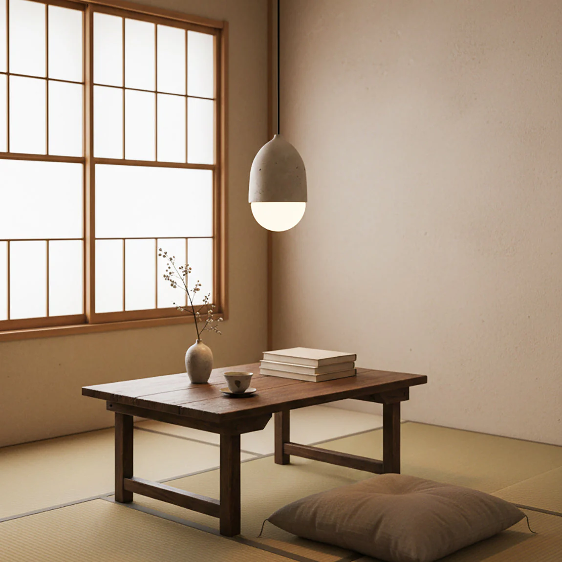 Cocina Wabi-Sabi Travertine Pendant Light - Image 3