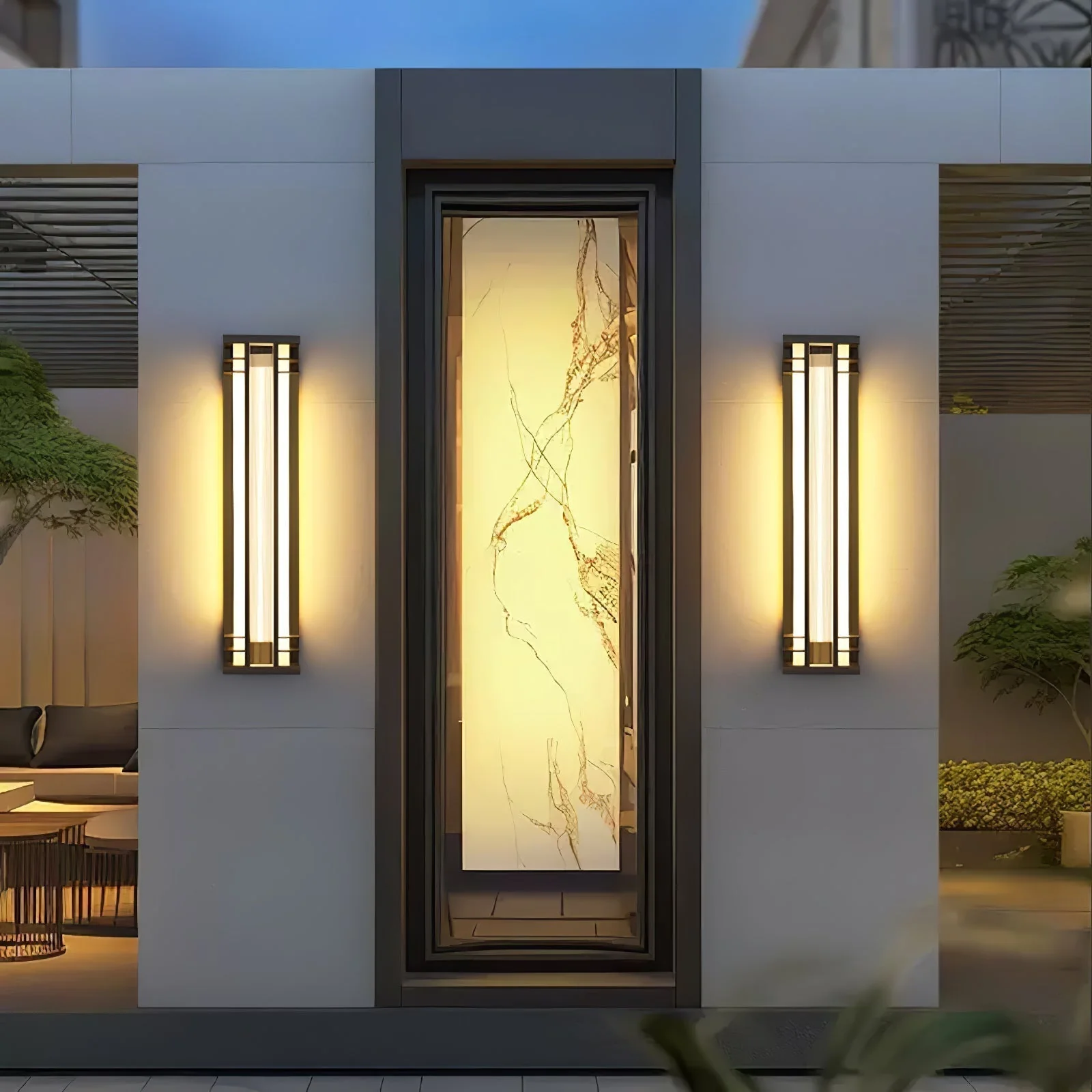 Colire Unique Double Axis Outdoor Wall Lamp - Image 35