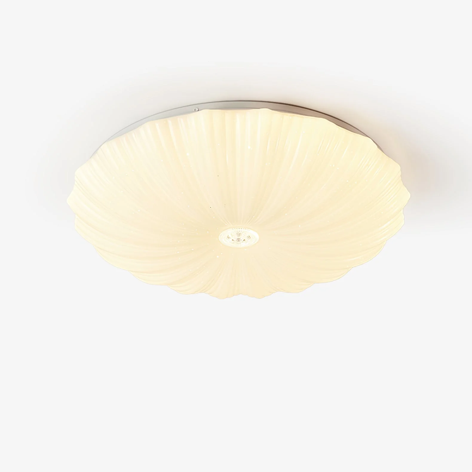 Coloria Nordic Art Shell Round Ceiling Lamp