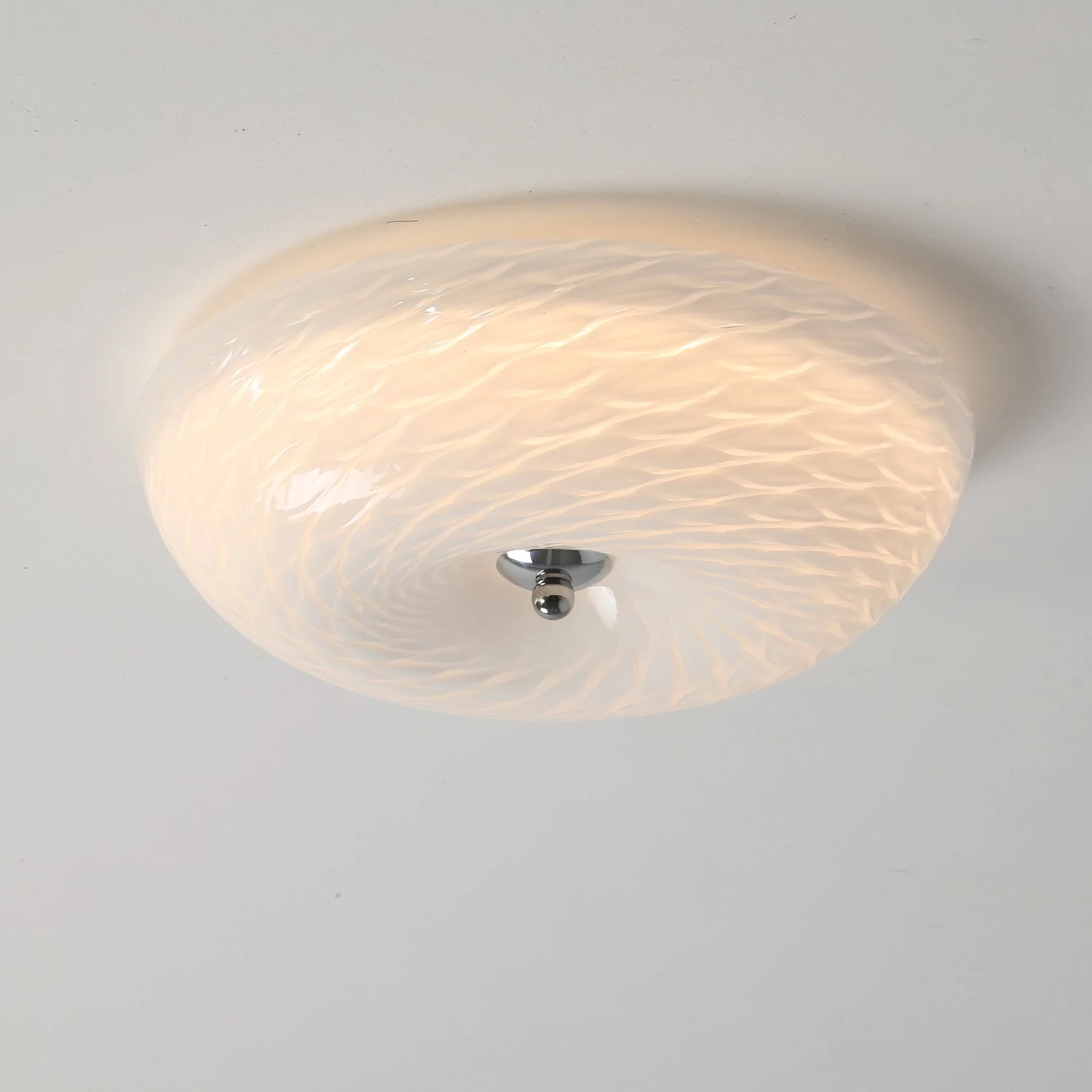 Comarion Modern Minimalist Art Glass Ceiling Light - Image 7