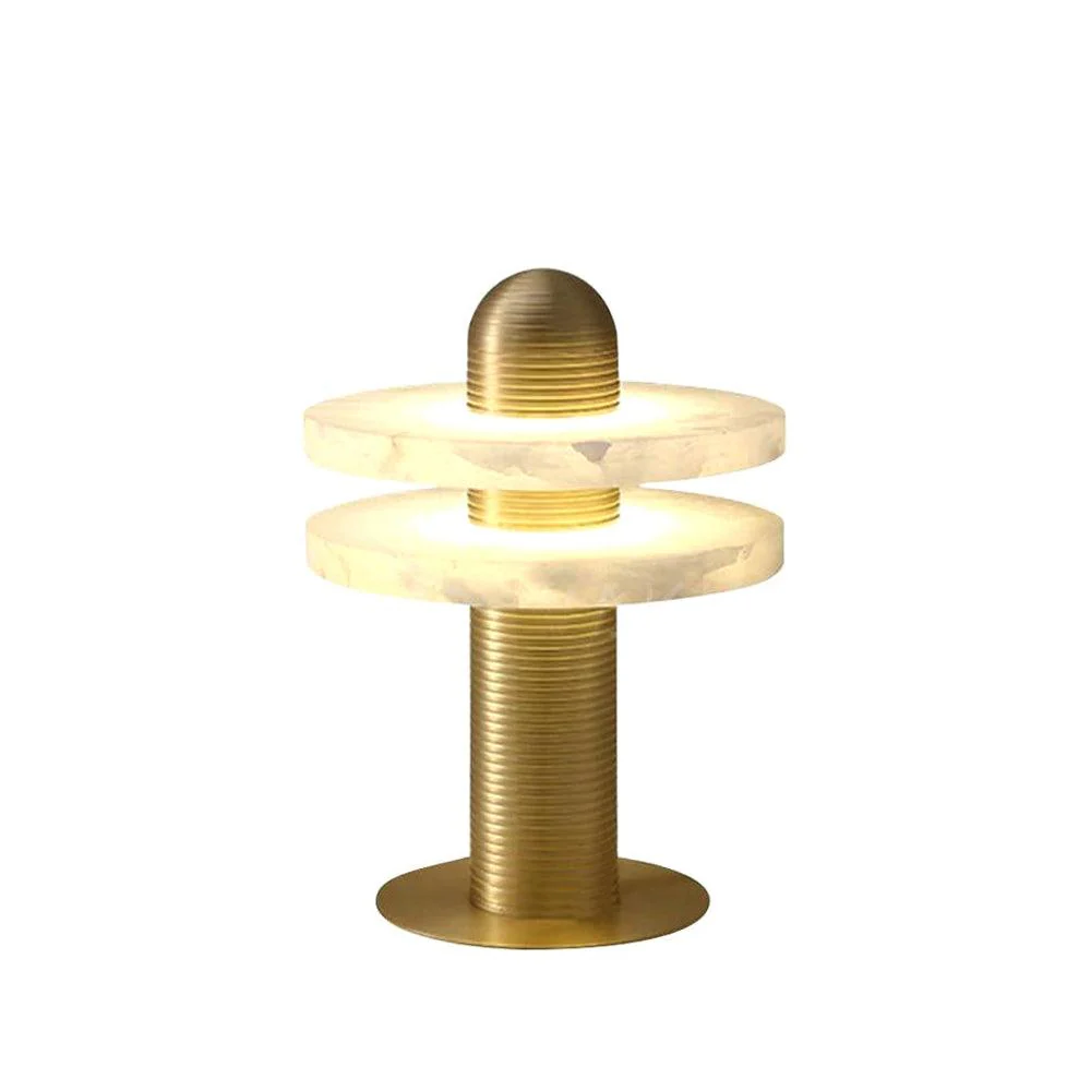 Comet Minimalist Alabaster Table Light - Image 17