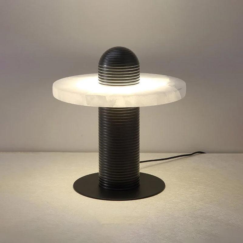 Comet Minimalist Alabaster Table Light - Image 18
