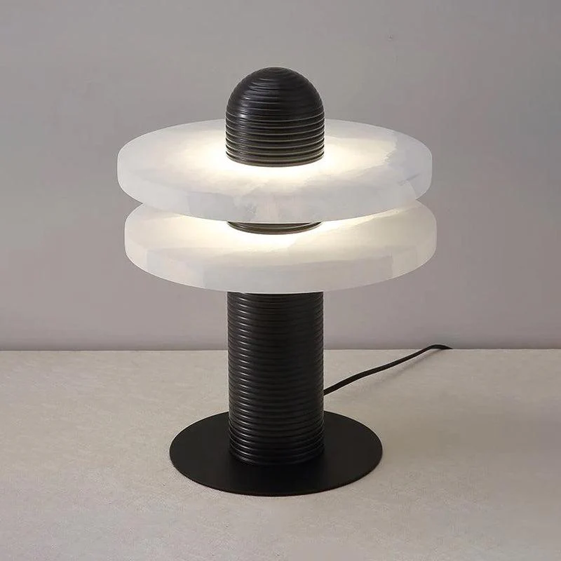 Comet Minimalist Alabaster Table Light - Image 22