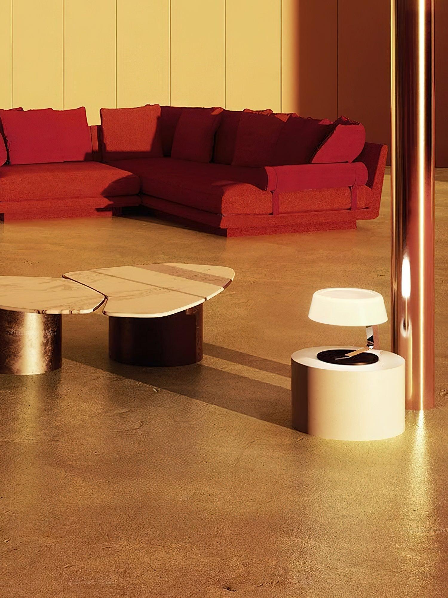 Comete Minimalist Alabaster Table Light - Image 9