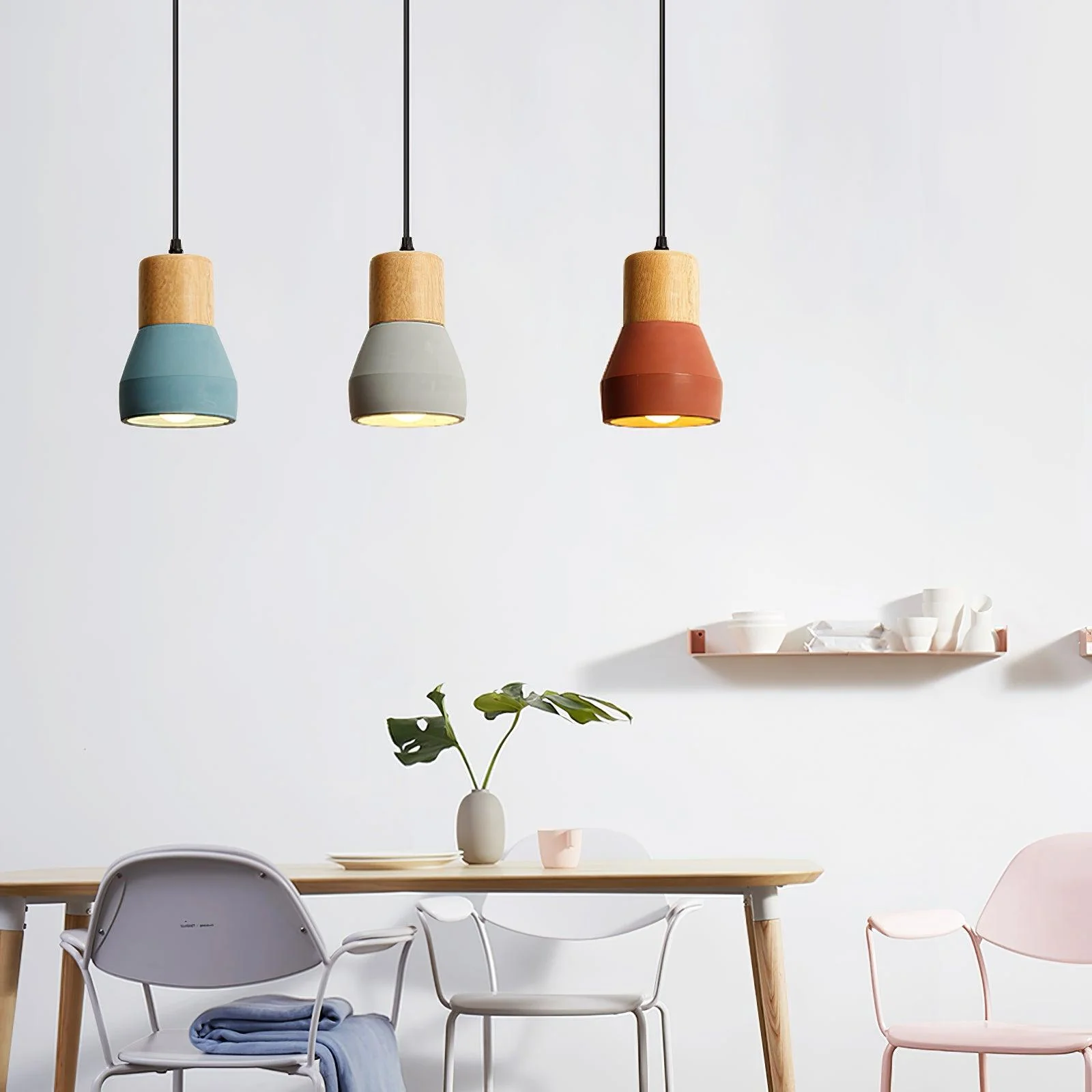 Concretis Industrial Cement Pendant Light - Image 35