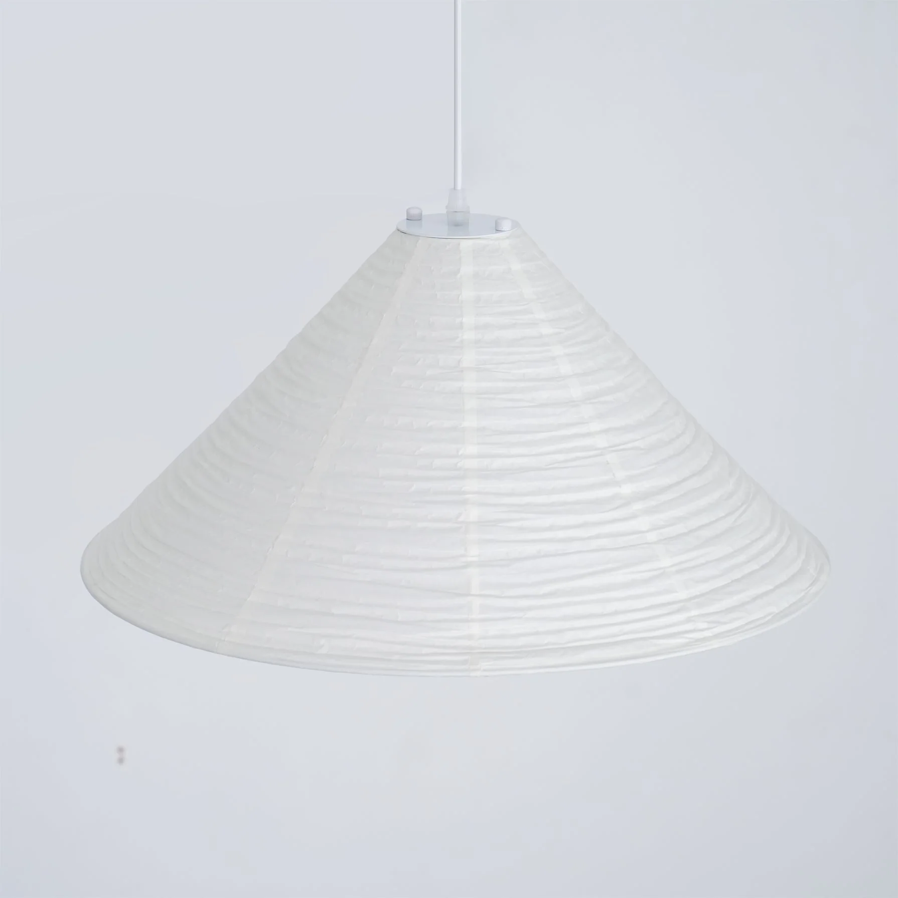 Conic Paper Pyramid Pendant Lamp - Image 10