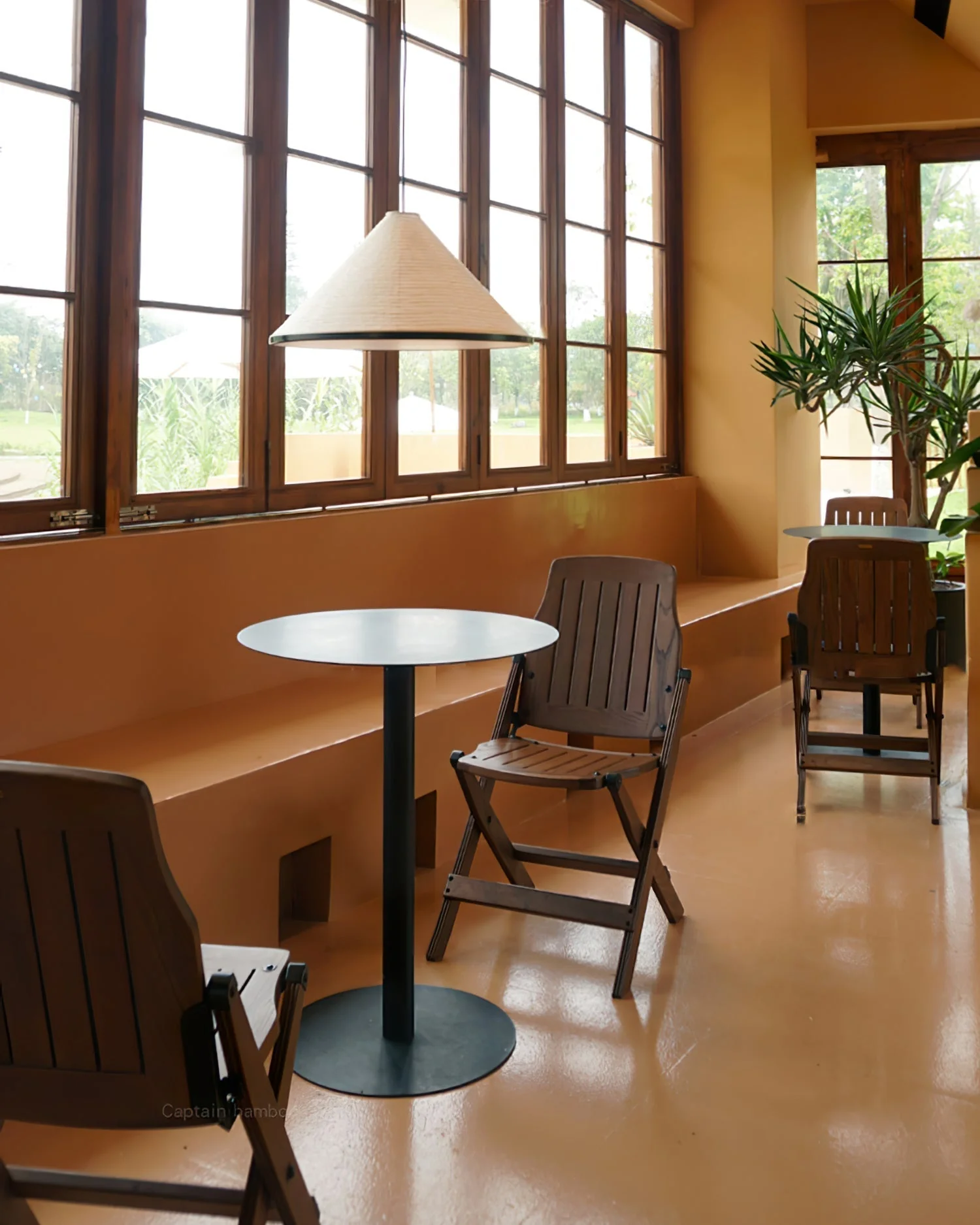 Conic Paper Pyramid Pendant Lamp - Image 12