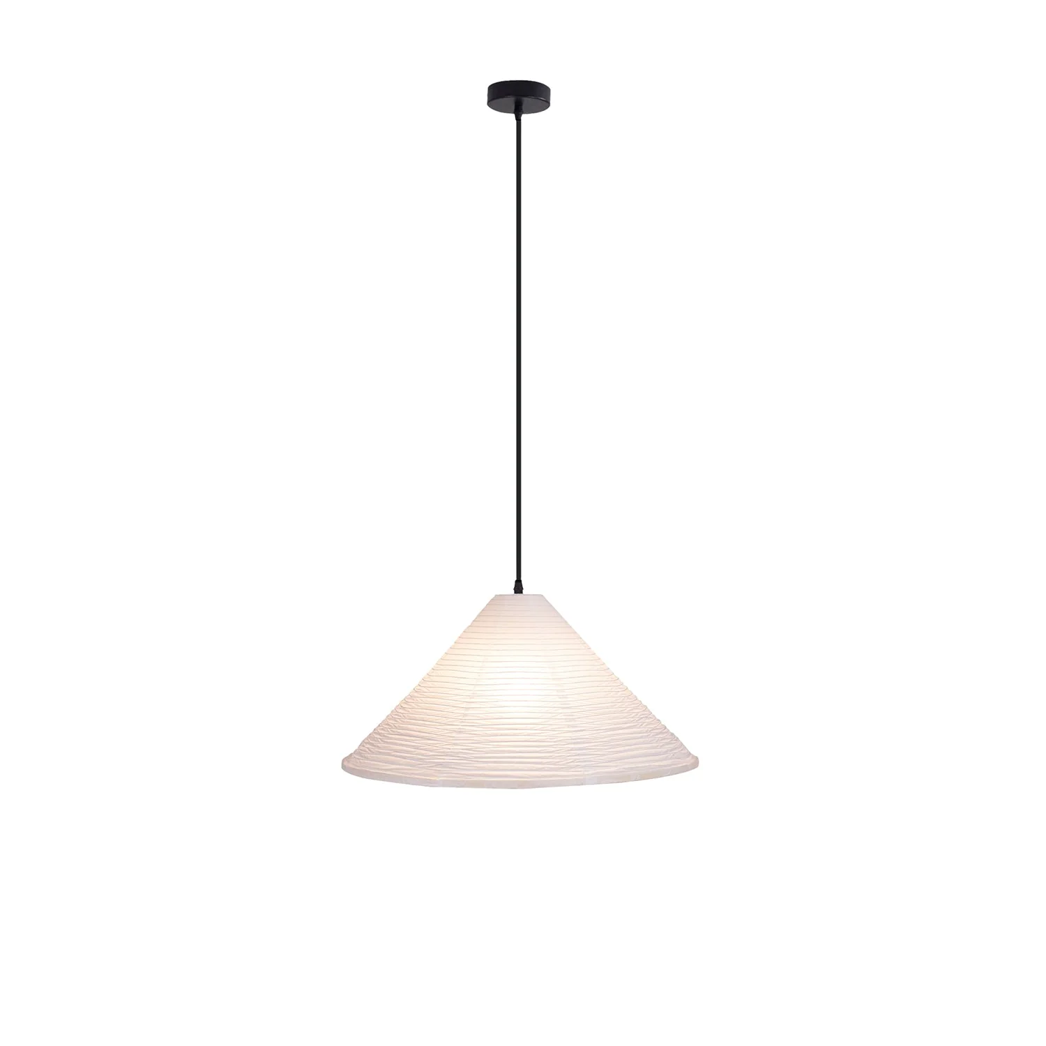 Conic Paper Pyramid Pendant Lamp - Image 41
