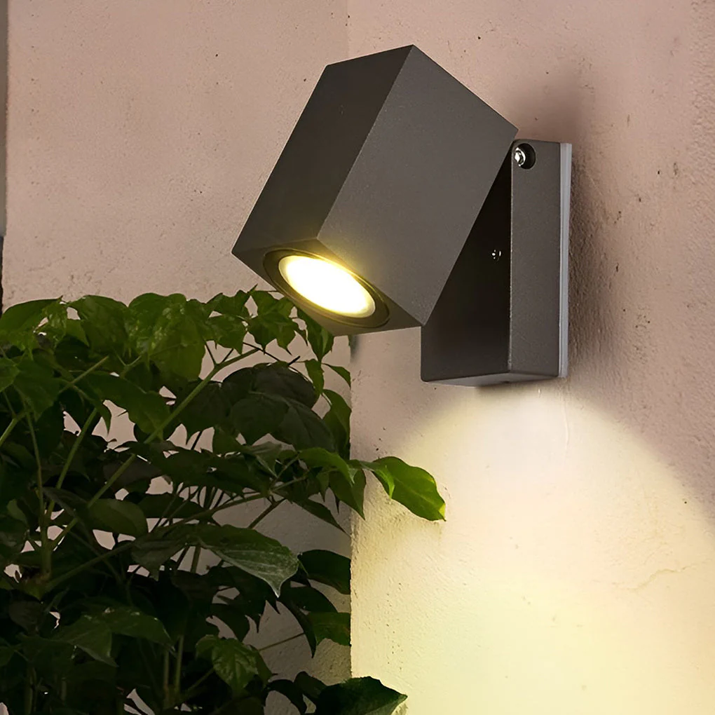 Constnt Square Sensor LED Outdoor Wall Spot Lights - Image 2