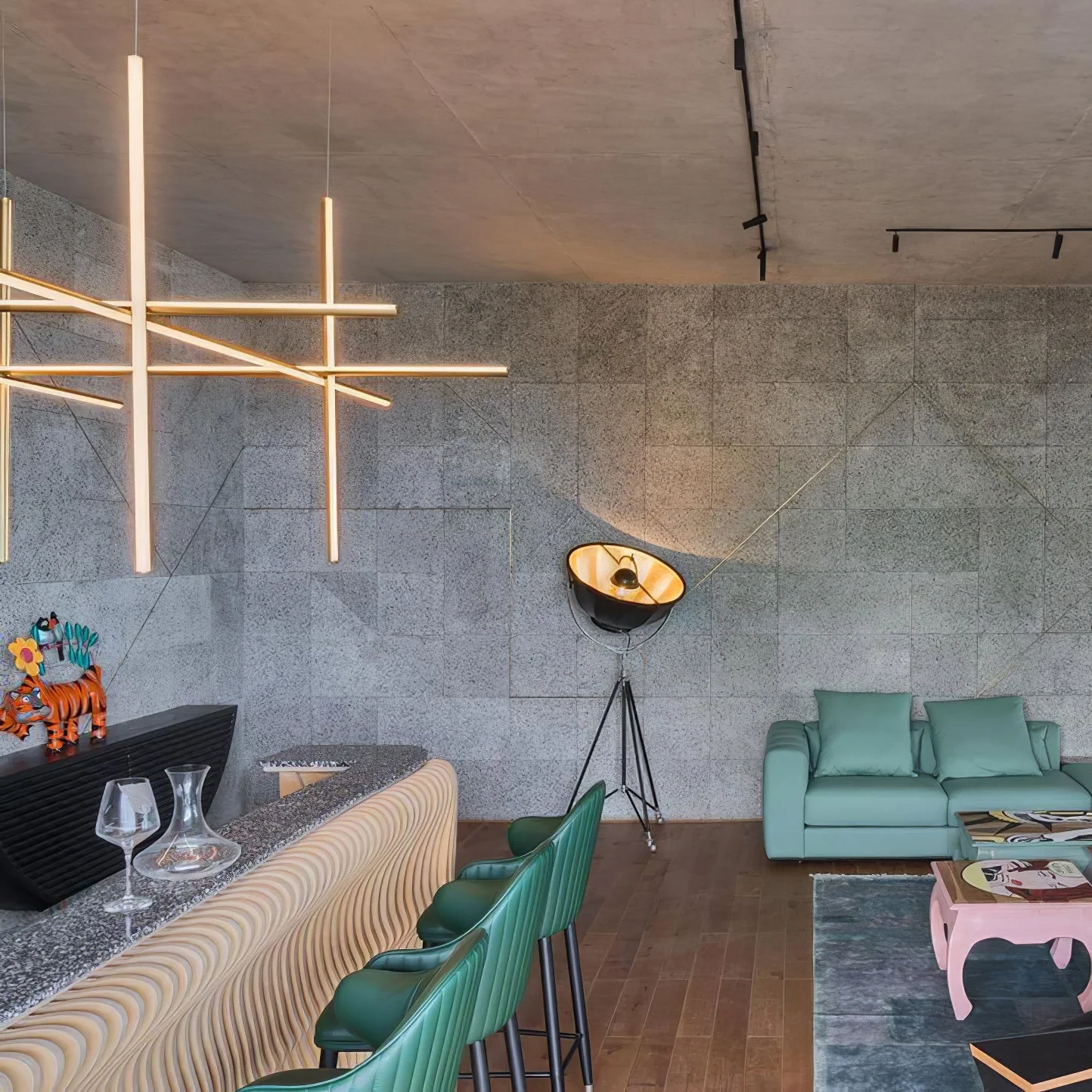 Coordinate Minimalist Chandelier - Image 17