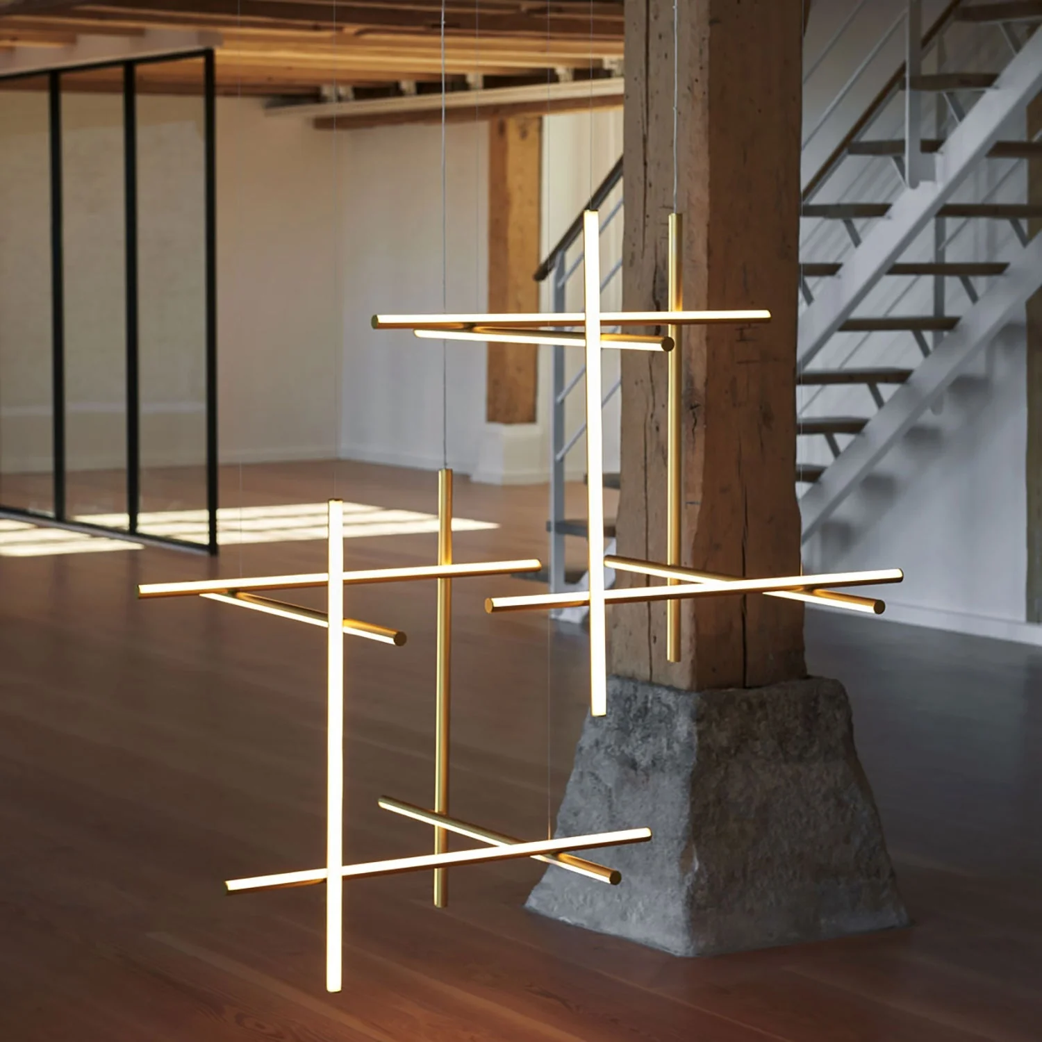 Coordinate Minimalist Chandelier - Image 2