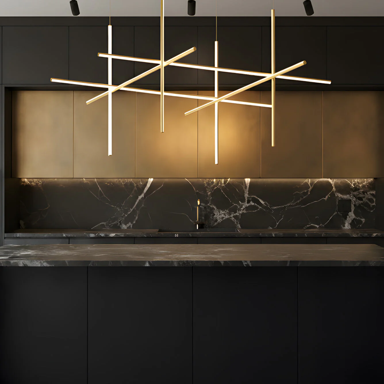 Coordinate Minimalist Chandelier - Image 3