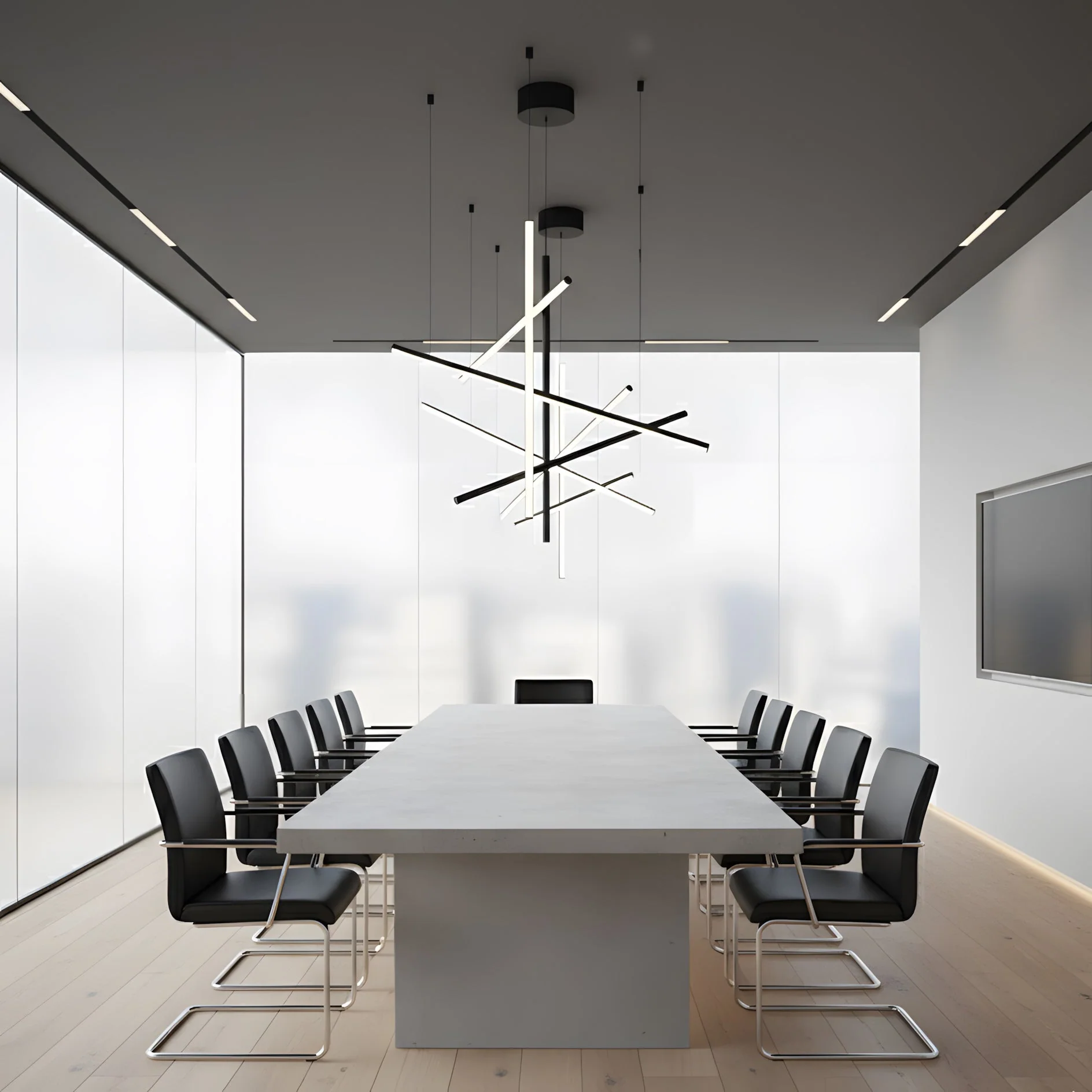 Coordinate Minimalist Chandelier - Image 4
