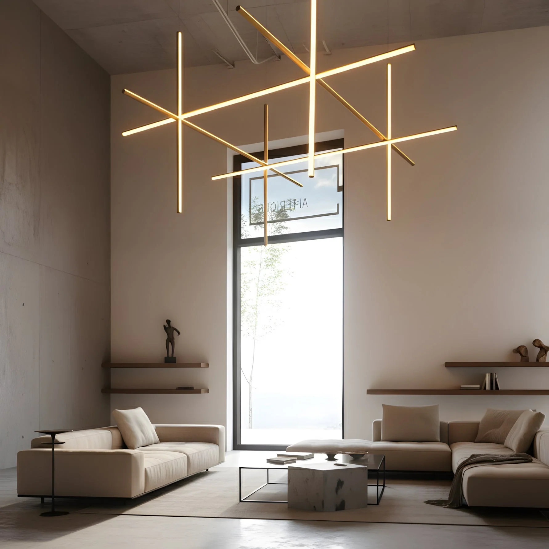 Coordinate Minimalist Chandelier - Image 8