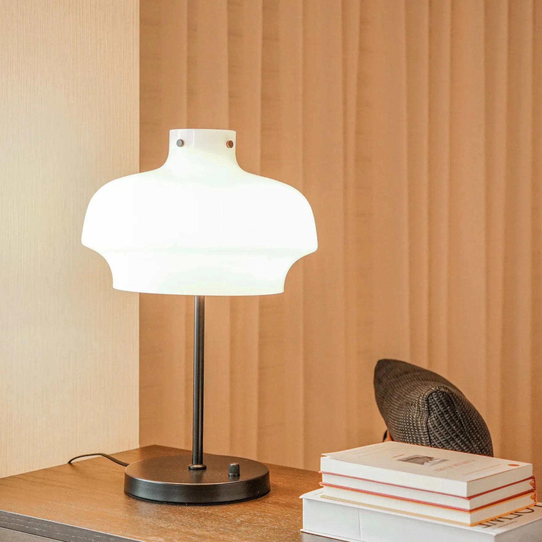 Copenhagen Modern Glass Table Lamp - Image 2