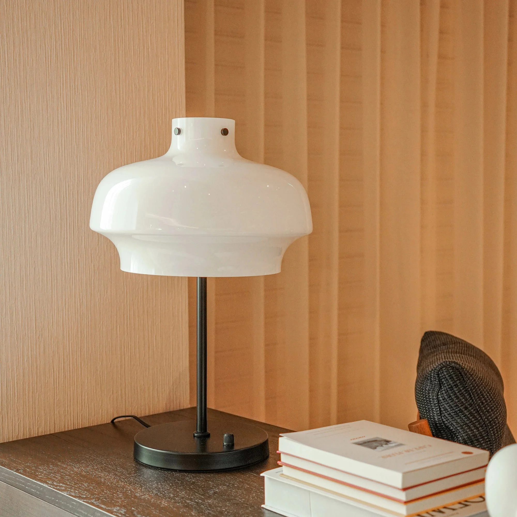 Copenhagen Modern Glass Table Lamp - Image 3