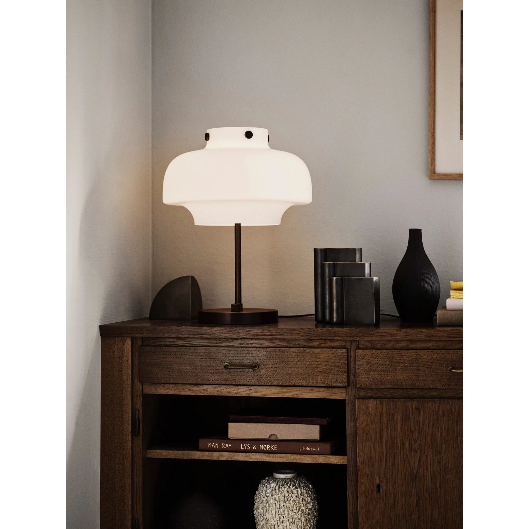 Copenhagen Modern Glass Table Lamp - Image 9