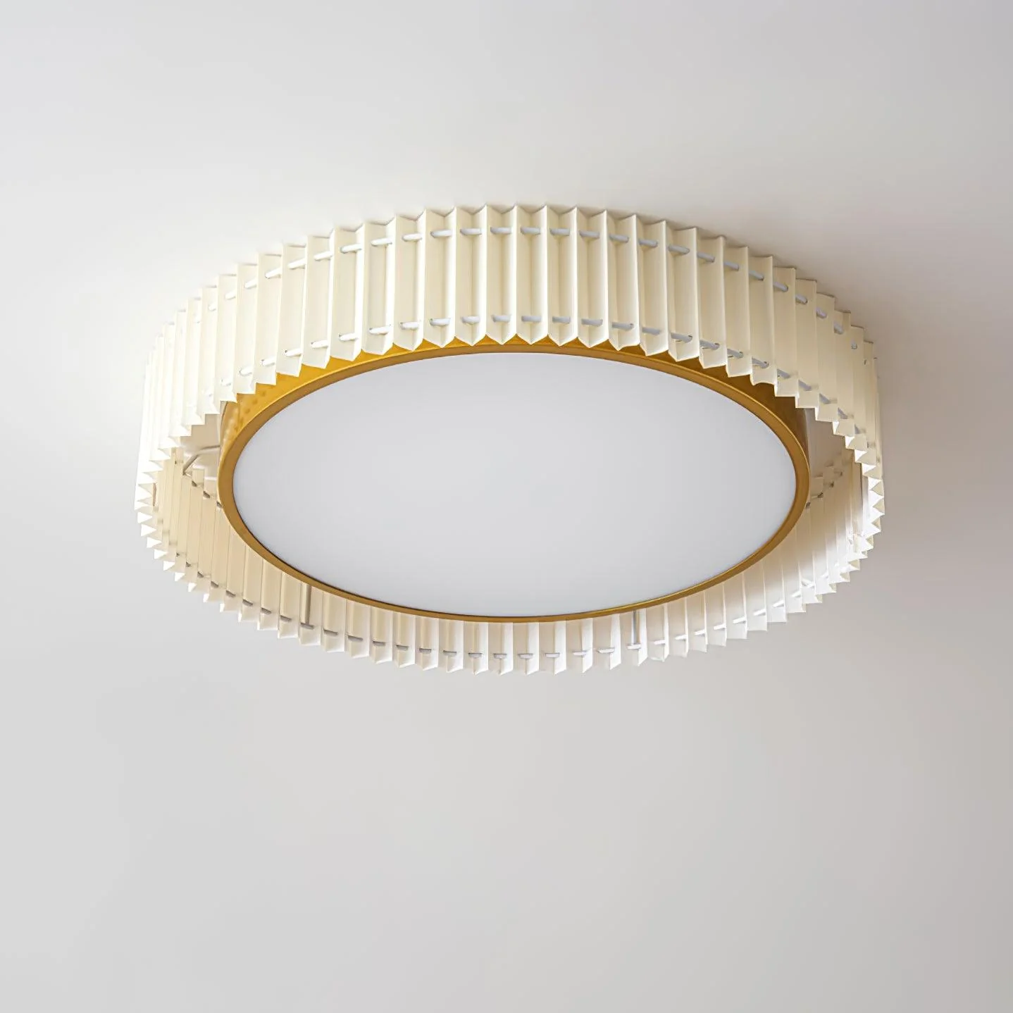 Corinila Round Pleated Fabric Ceiling Lamp - Image 21